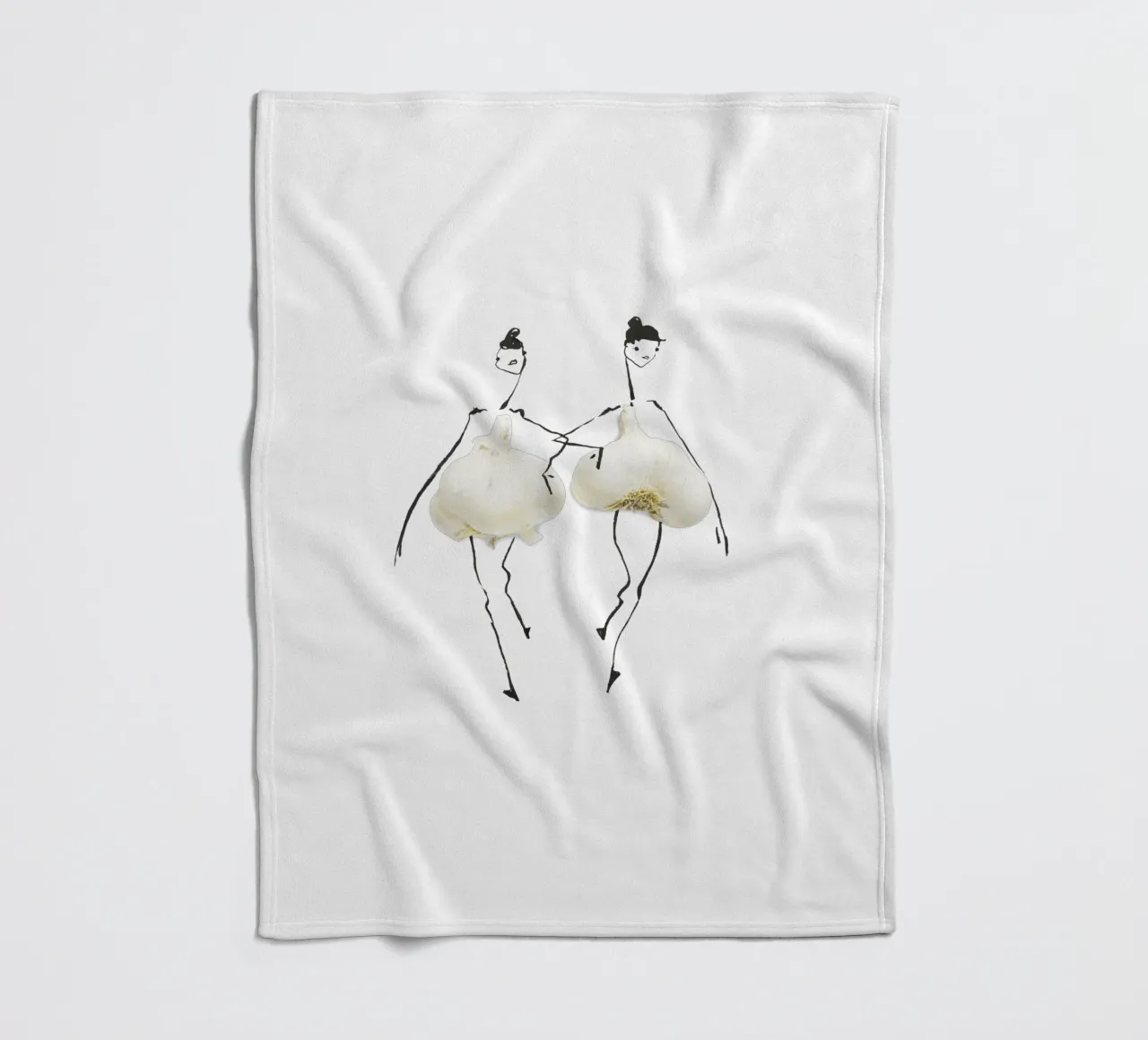 Garlic Duo coperta in pile da Gretchen Roehrs