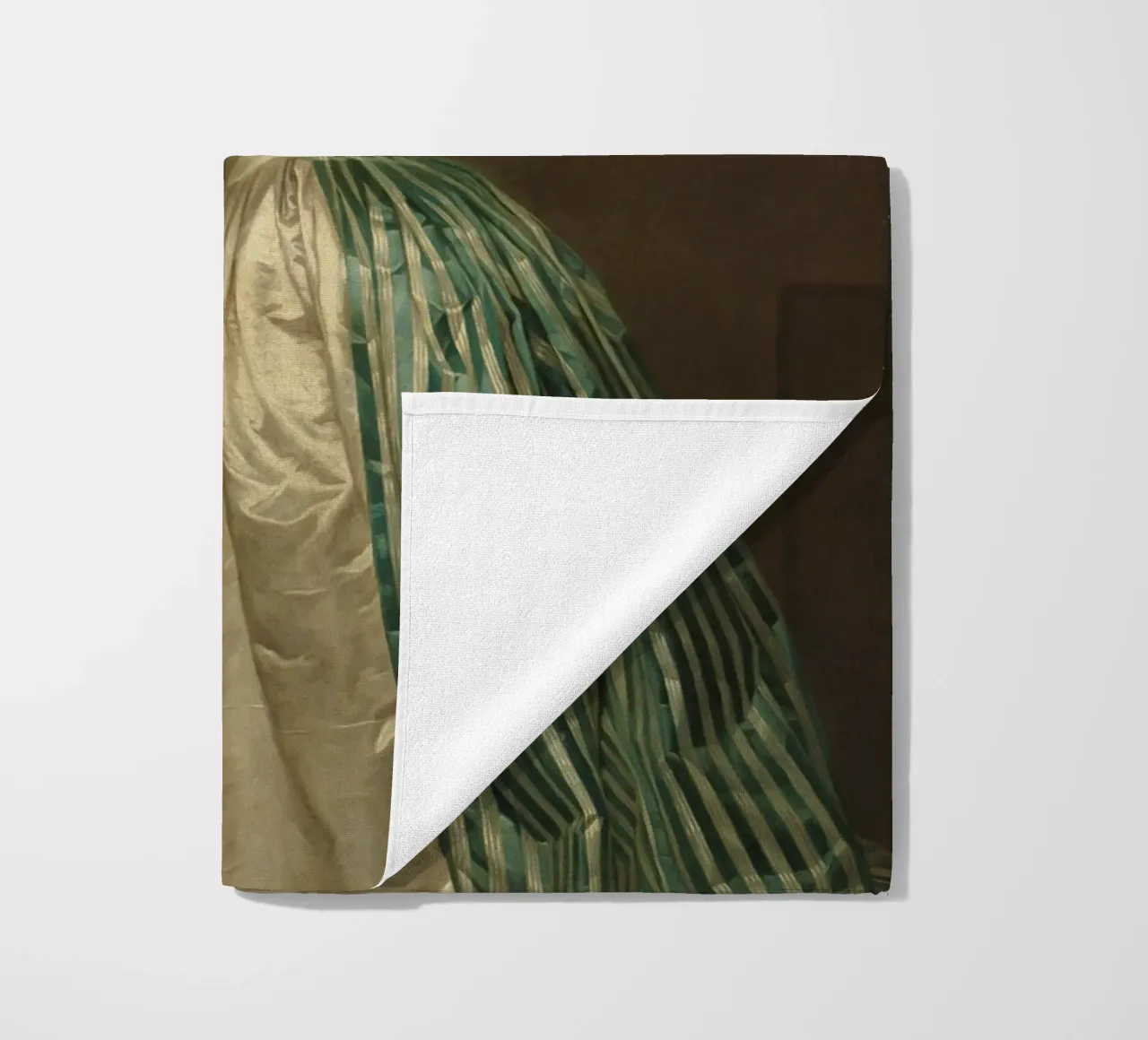 L'Home Stayer - Ritratto con l'arpa telo mare da Vintagrafica
