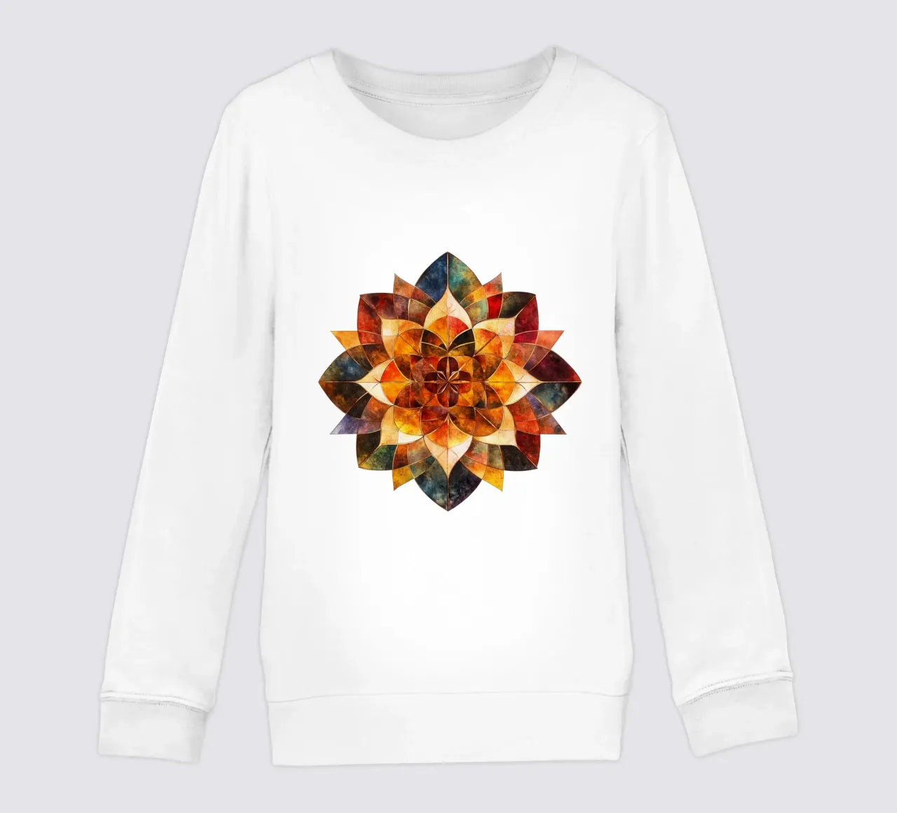 Mandala autunnale felpa bambino da Spiritual Touch