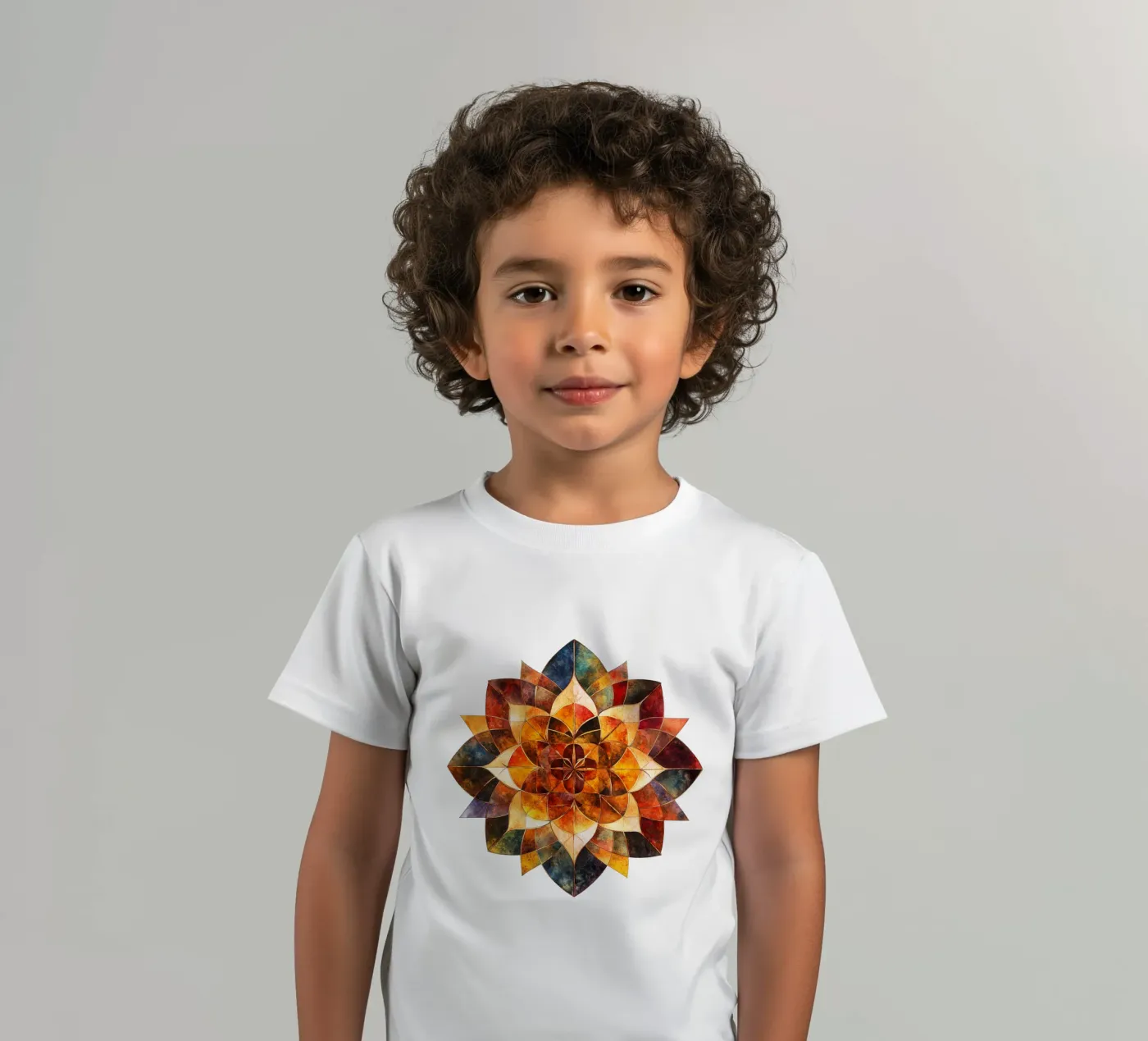 Fall Mandala kinder t-shirt van Spiritual Touch
