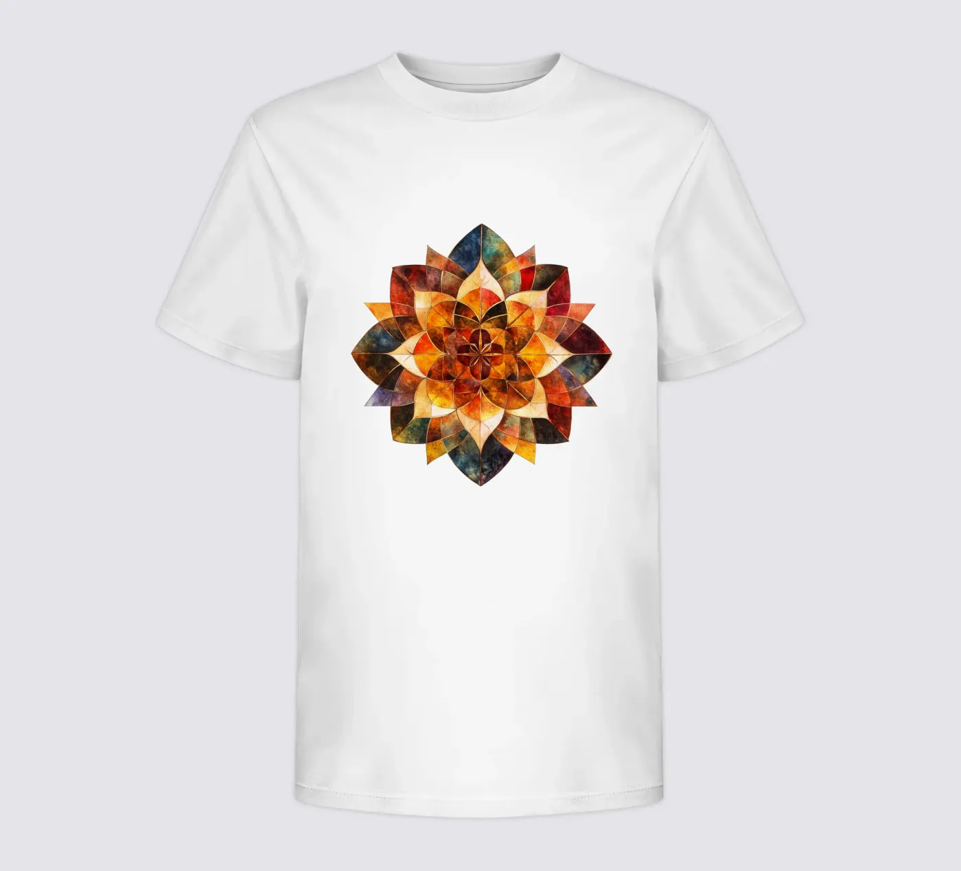 Fall Mandala kinder t-shirt van Spiritual Touch