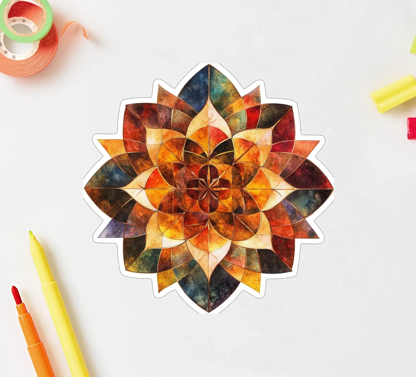 Fall Mandala sticker by Spiritual Touch