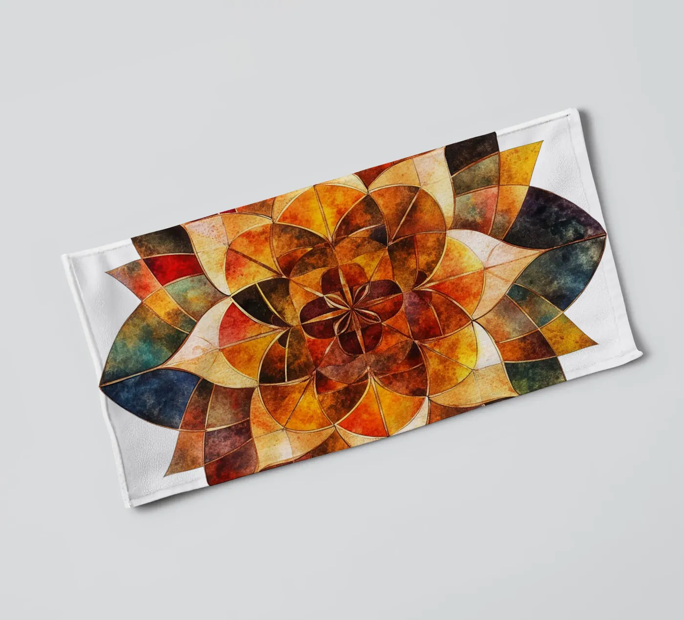 Fall Mandala Handtuch von Spiritual Touch