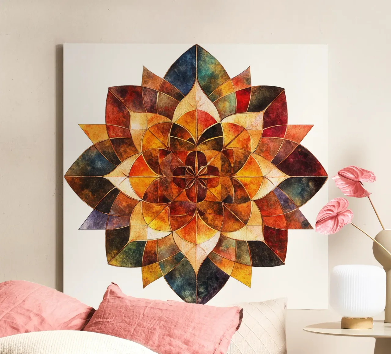 Mandala autunnale tela da Spiritual Touch