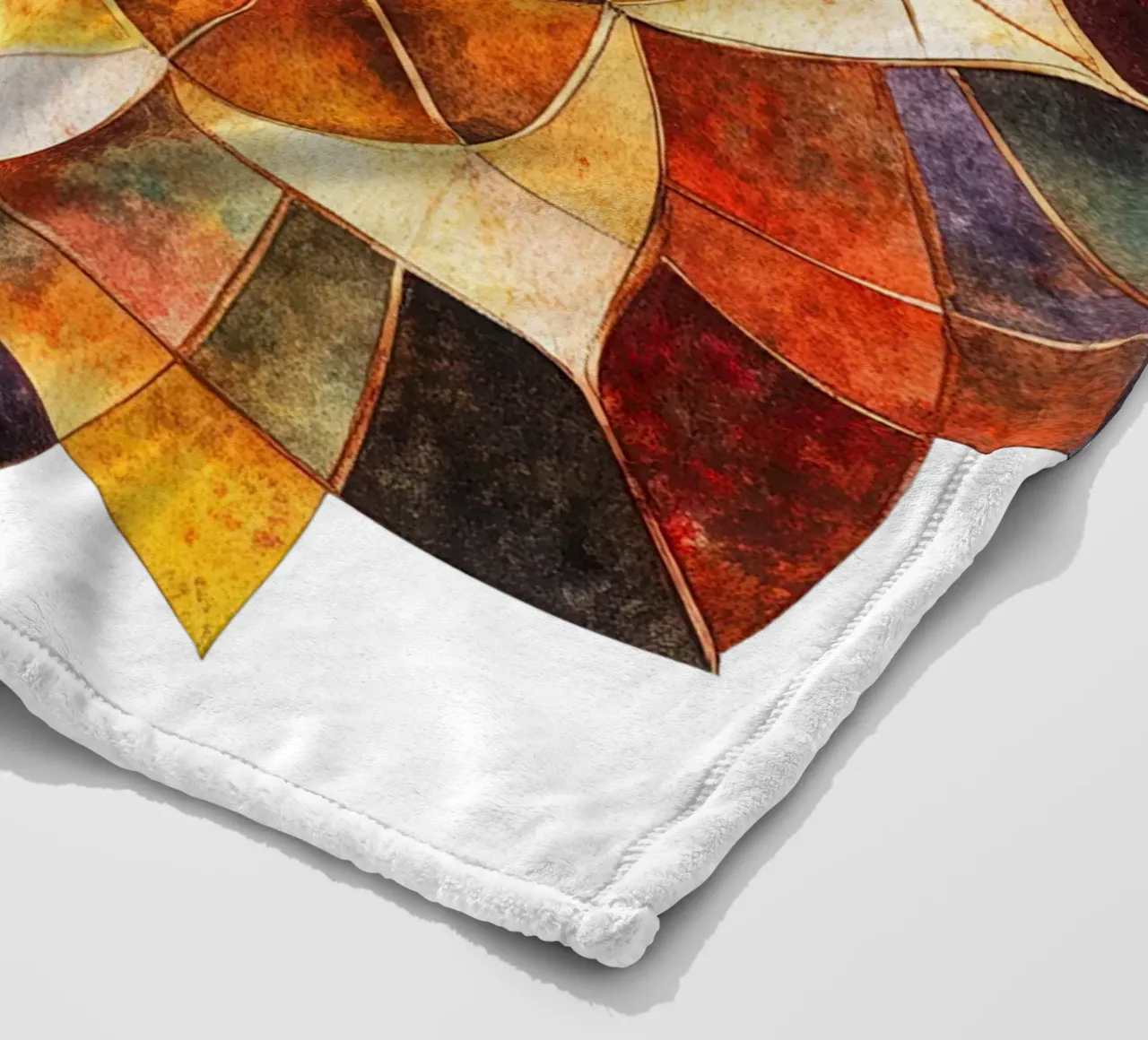 Herfst Mandala fleecedeken van Spiritual Touch