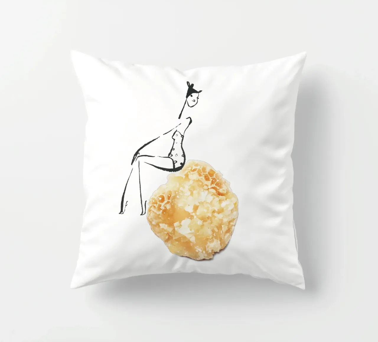 Honey cuscino da Gretchen Roehrs