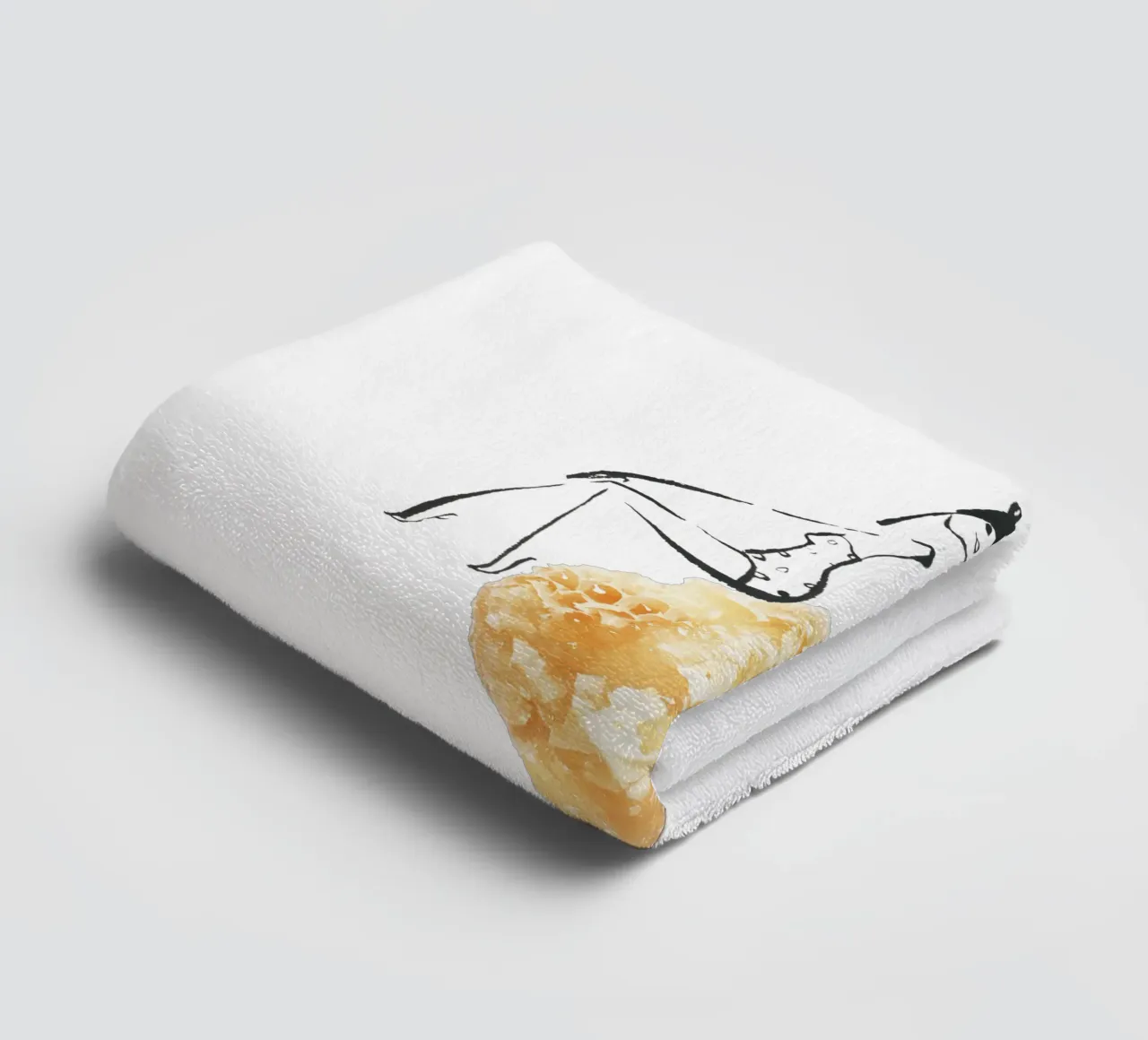 Honey asciugamano da bagno da Gretchen Roehrs
