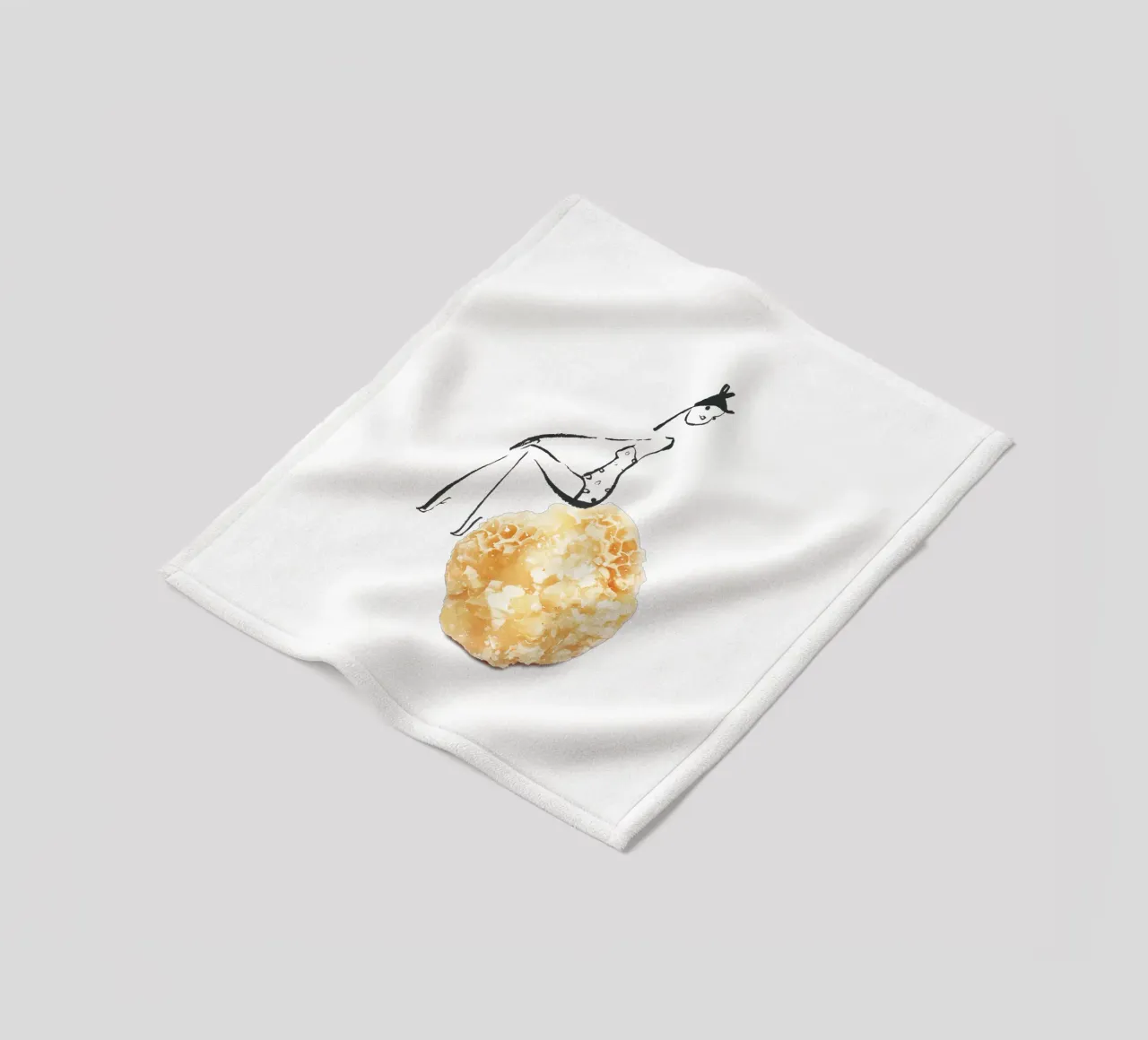 Honey coperta in pile da Gretchen Roehrs