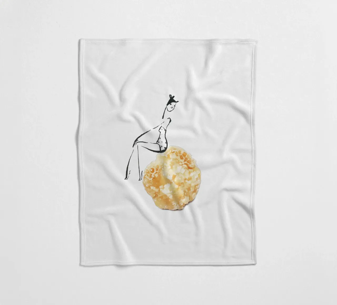 Honey coperta in pile da Gretchen Roehrs