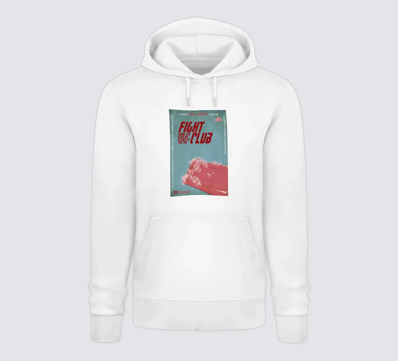 I want you to hit me as hard as you can felpa con cappuccio da Aycan Elijah Yilmaz