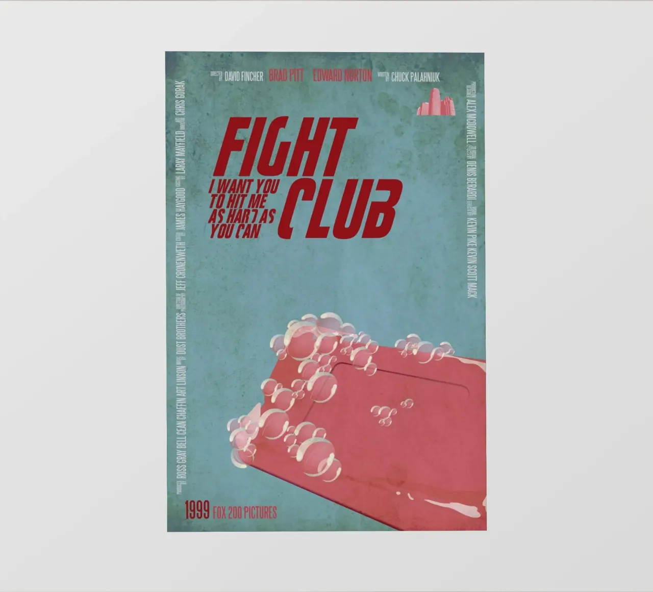 I want you to hit me as hard as you can lonas publicitarias de Aycan Elijah Yilmaz