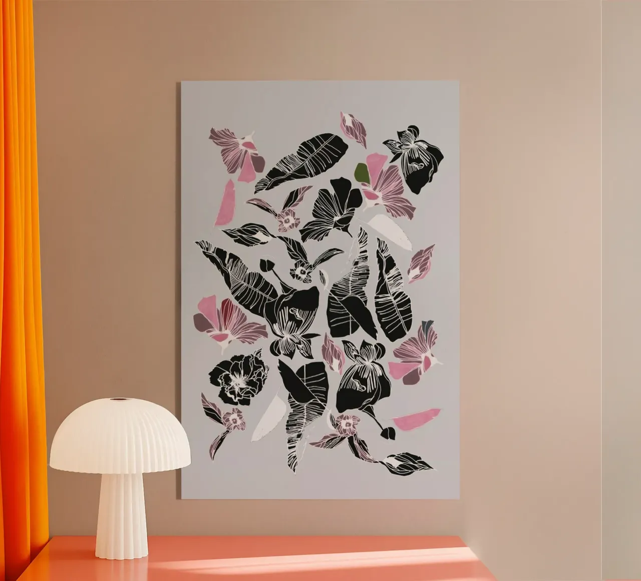 Wildflowers 3 plexiglass da Céleste Hollak