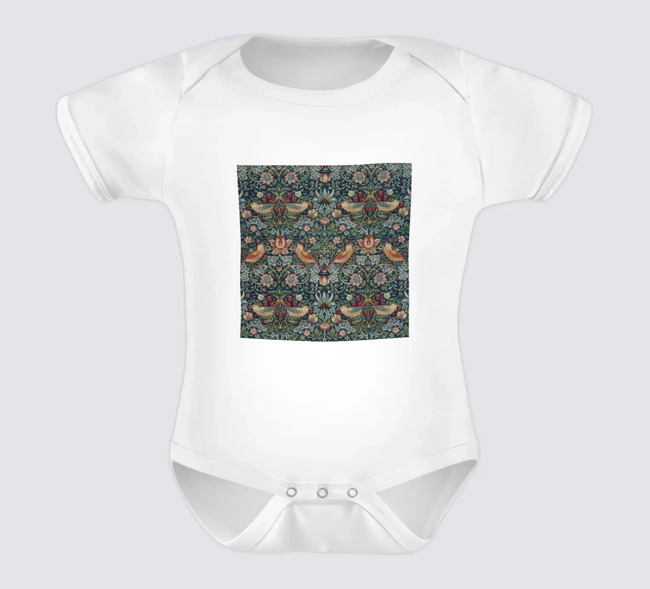 William Morris - Ladro di fragole, 1883 body neonato maniche corte da William Store