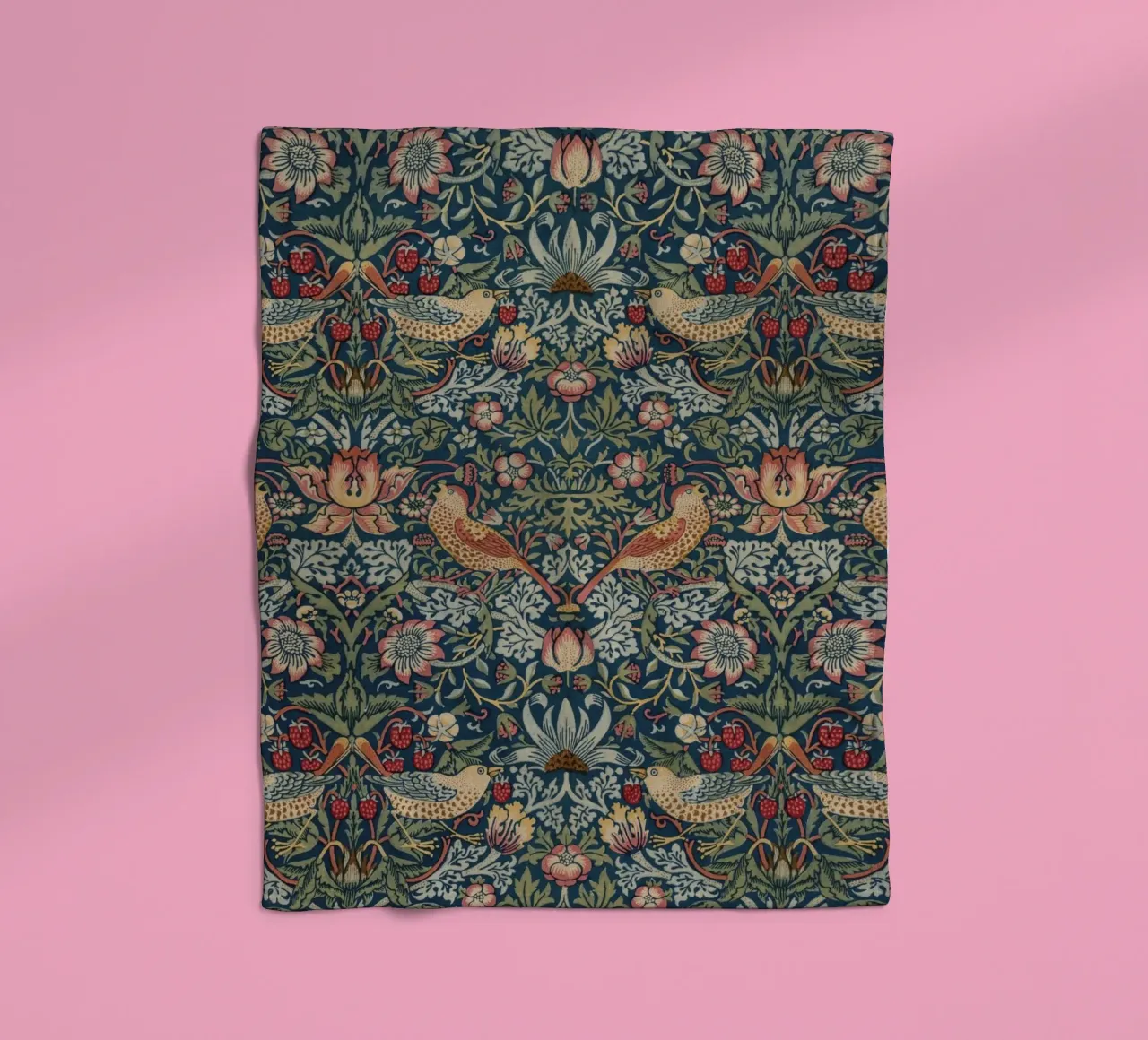 William Morris - Ladro di fragole, 1883 coperta in pile da William Store