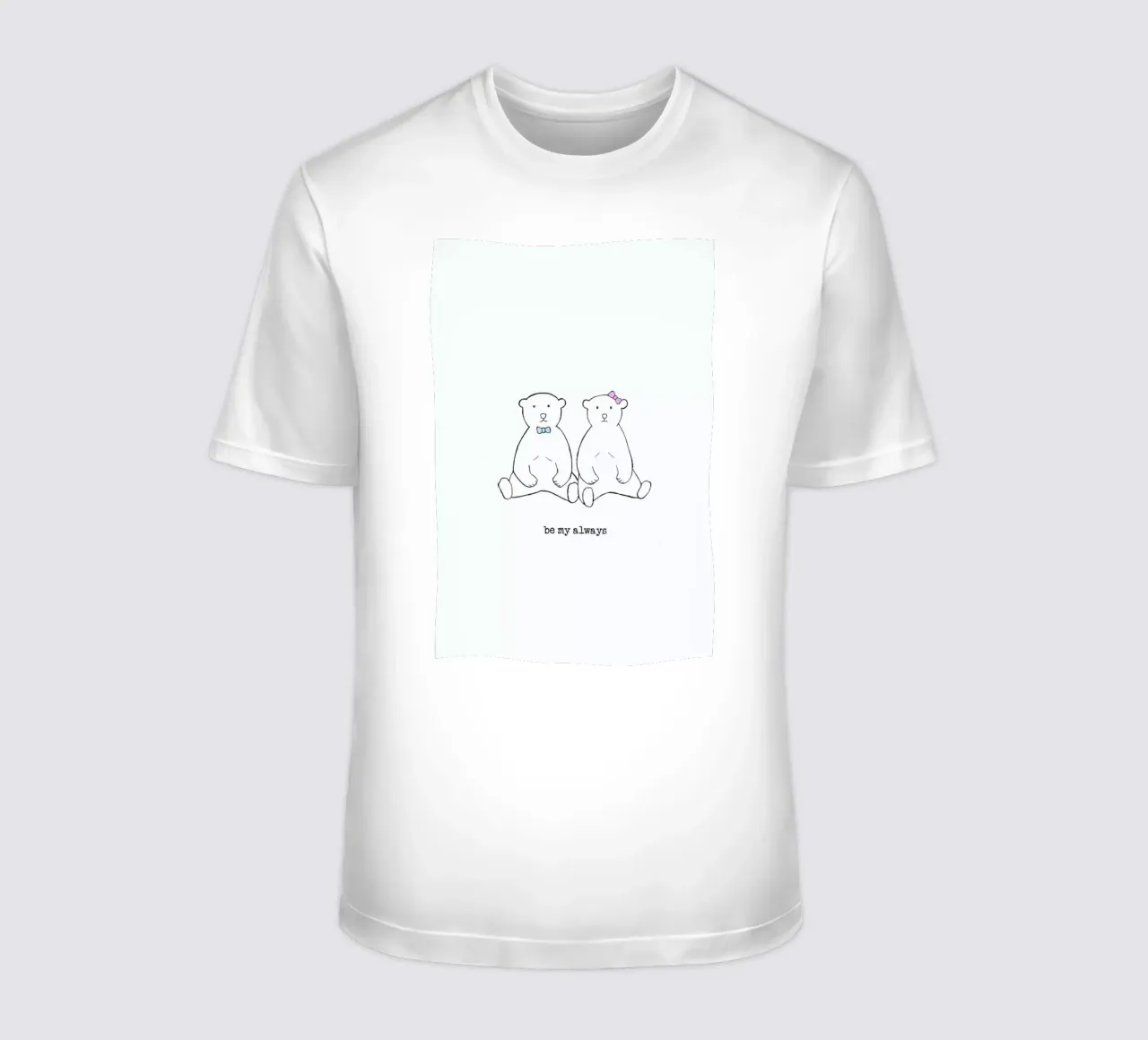 Bears Romantic - Be My Always t-shirt da Ingrid Beddoes