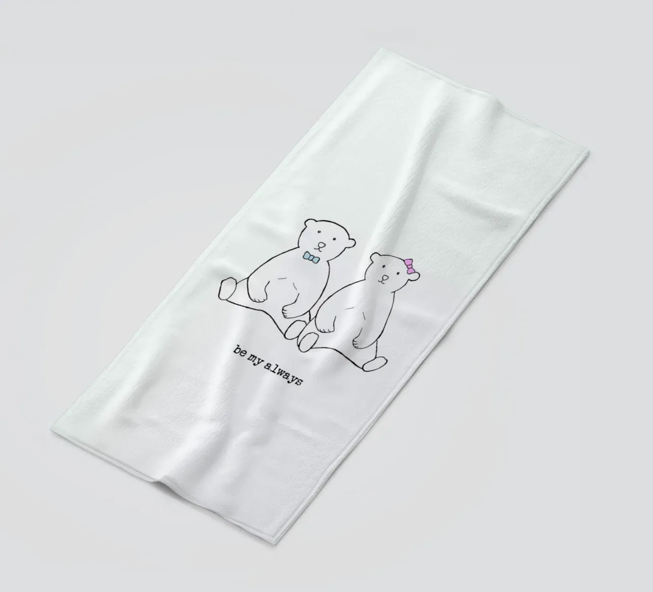 Bears Romantic - Be My Always telo mare da Ingrid Beddoes