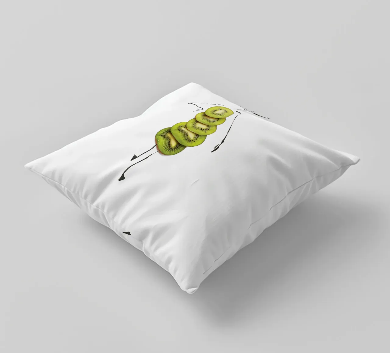 Kiwi cuscino da Gretchen Roehrs