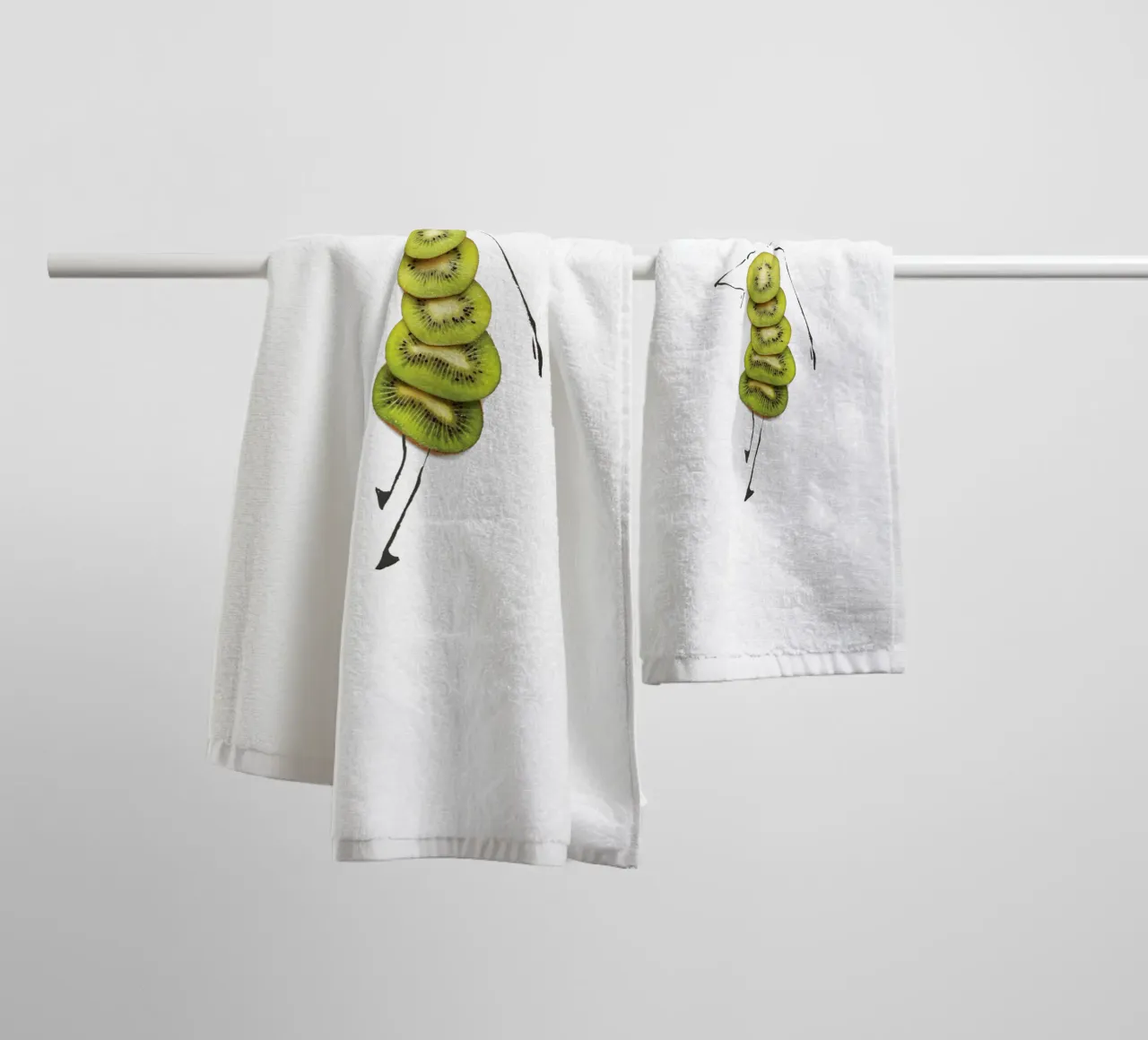 Kiwi asciugamano da bagno da Gretchen Roehrs