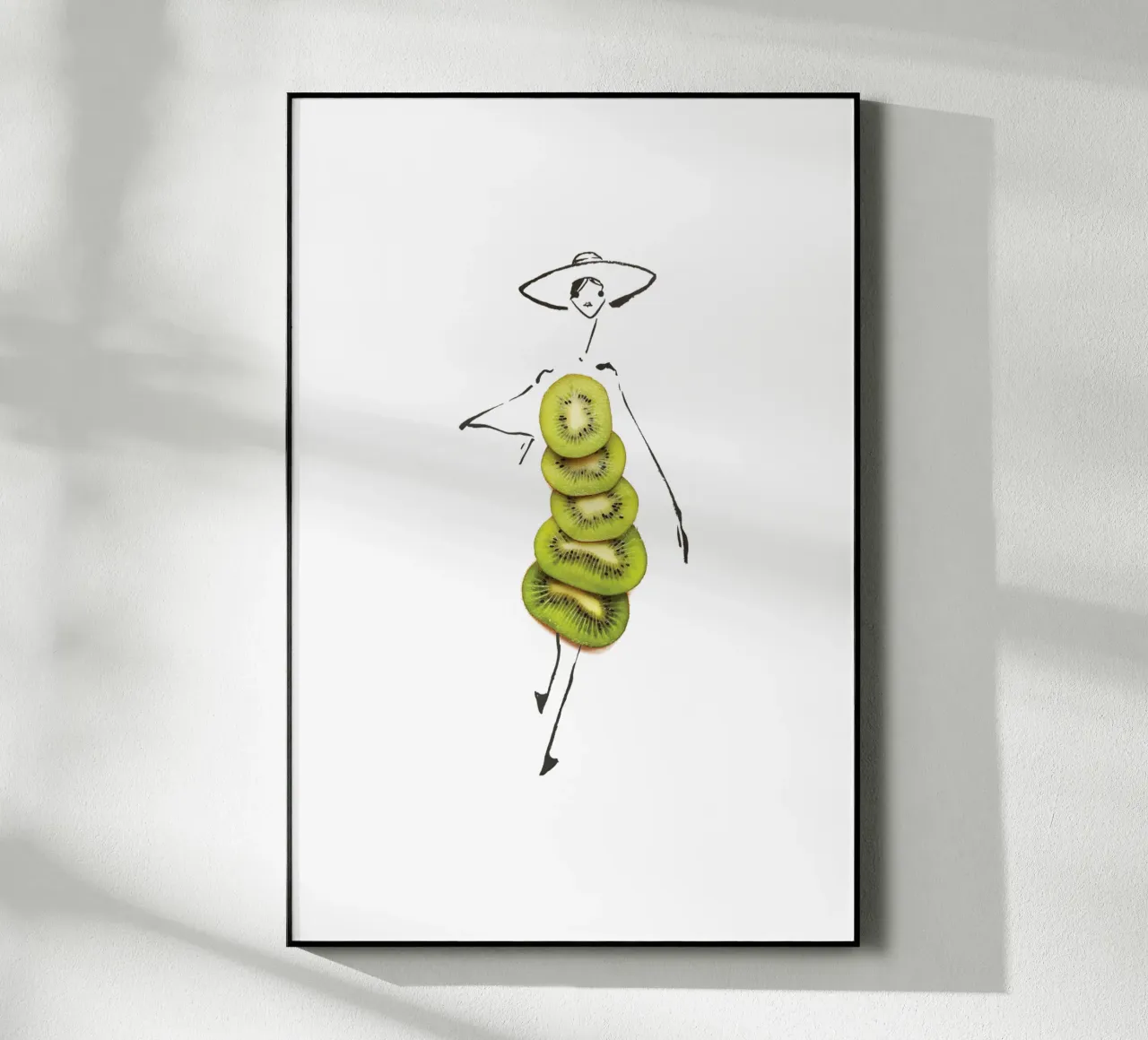 Kiwi plexiglass da Gretchen Roehrs