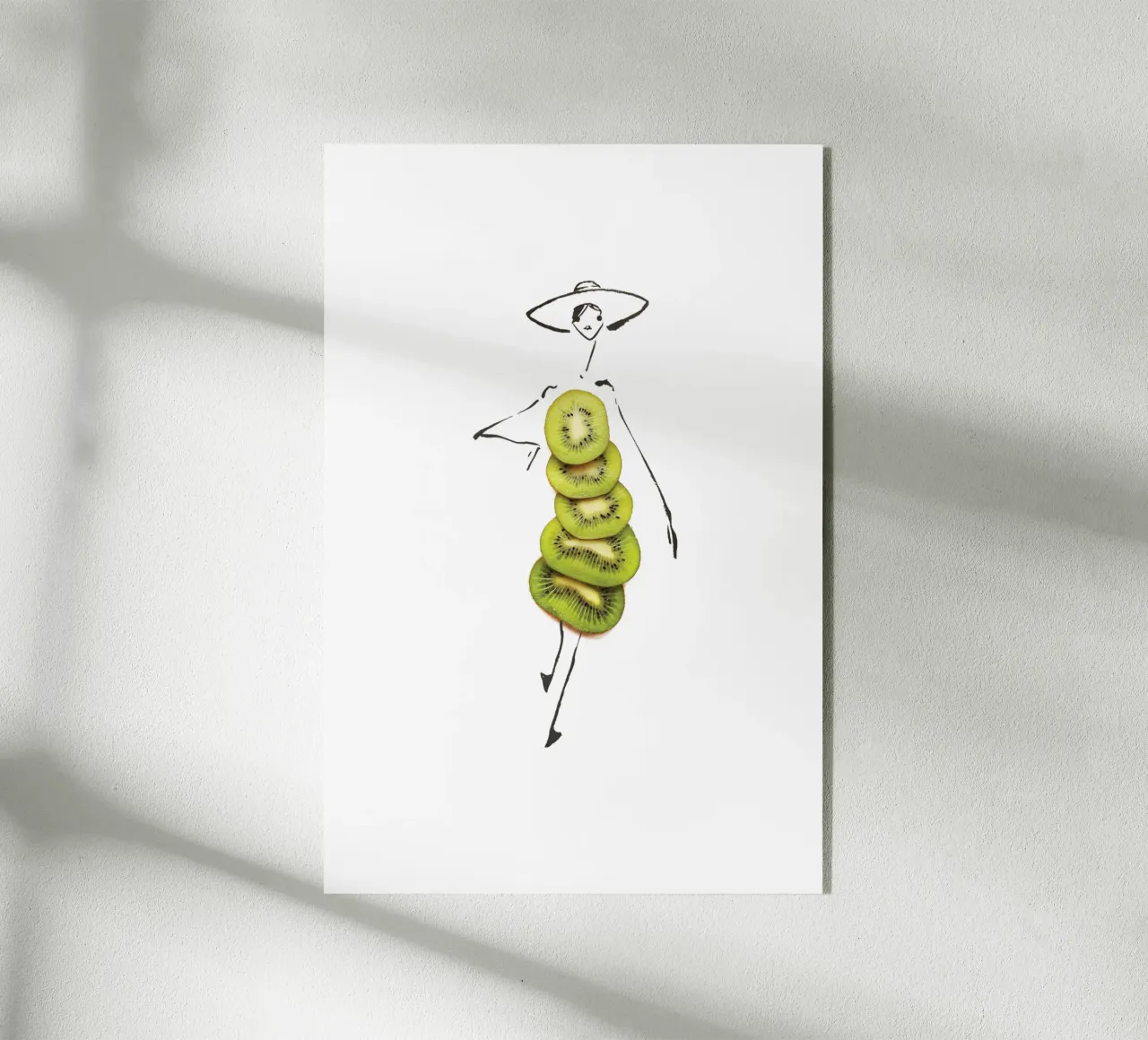 Kiwi plexiglass da Gretchen Roehrs