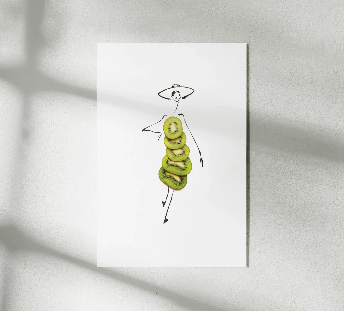 Kiwi plexiglass da Gretchen Roehrs