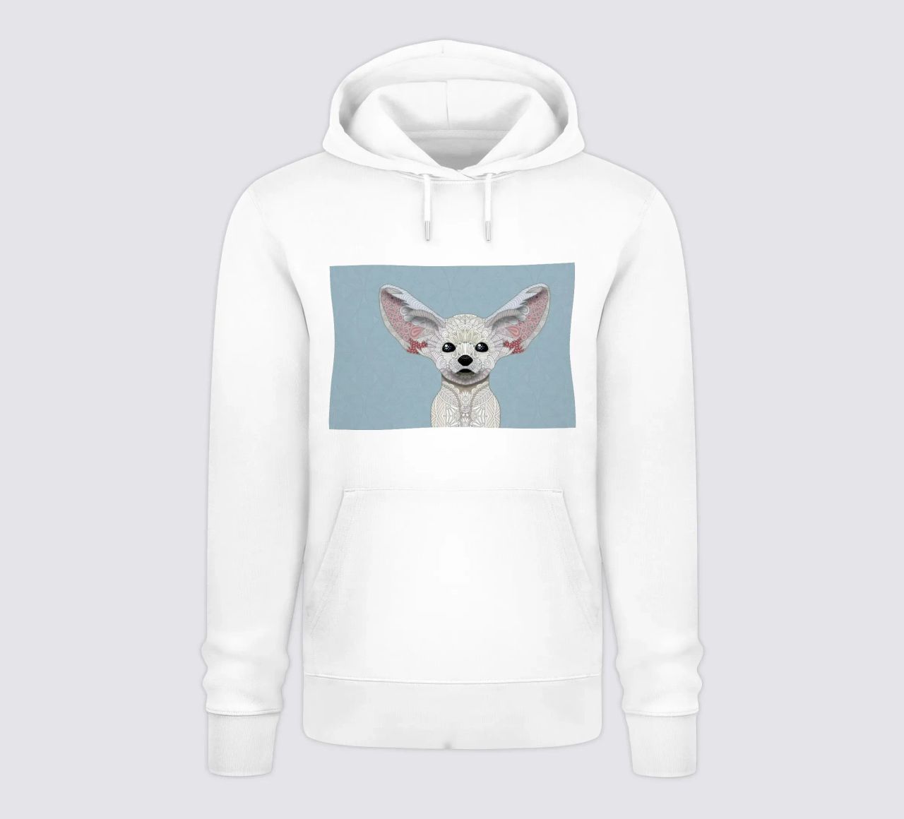Fennec Fox felpa con cappuccio da Angelika Parker