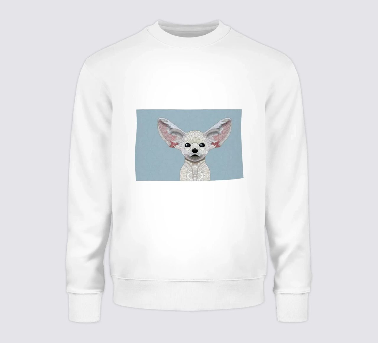 Fennec Fox felpa da Angelika Parker