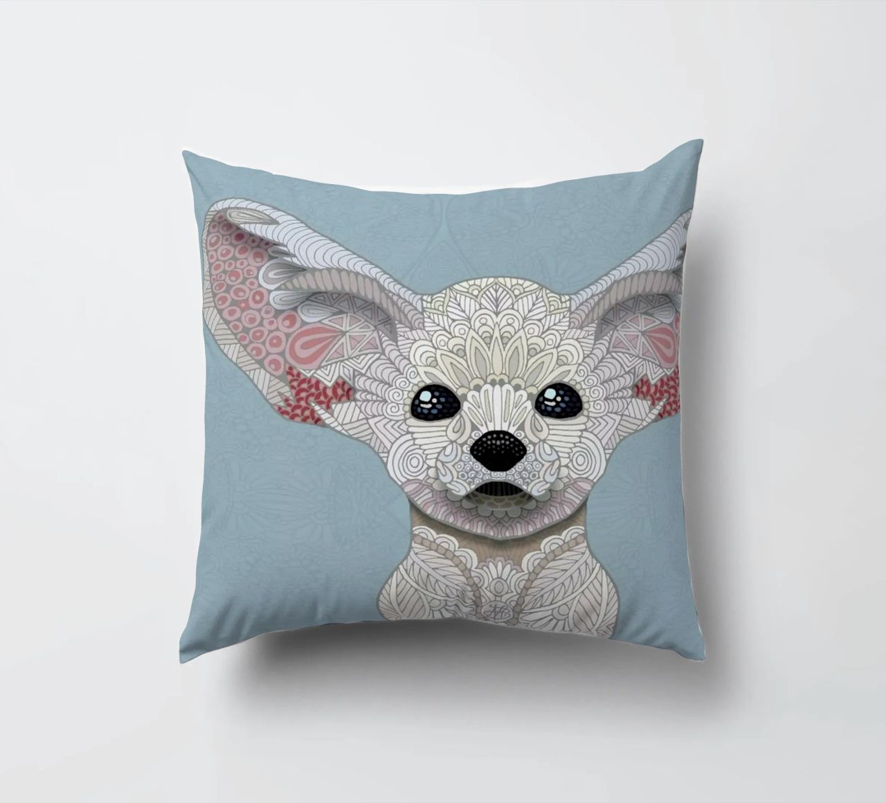 Fennec Fox cuscino da Angelika Parker