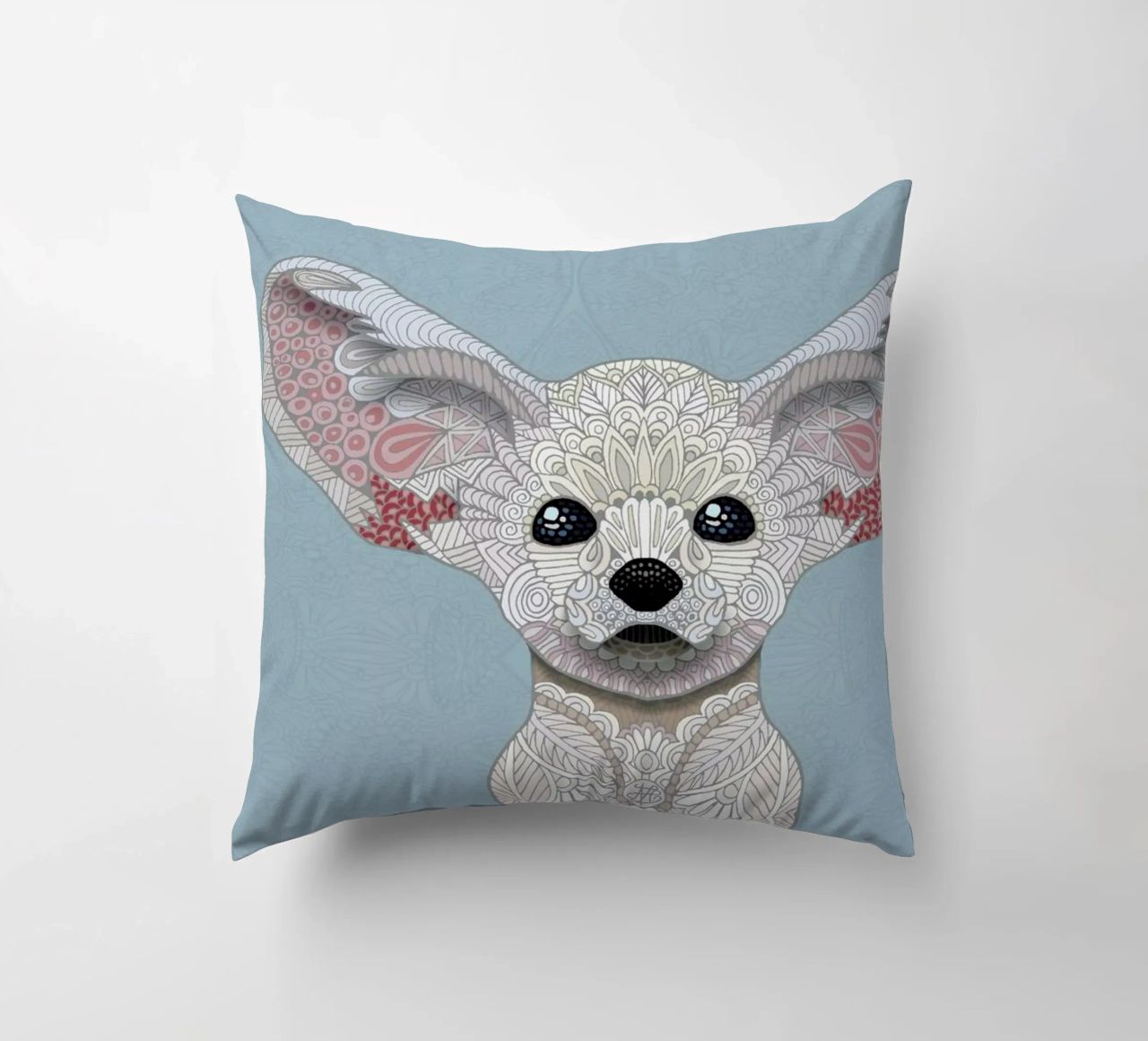 Fennec Fox cuscino da Angelika Parker