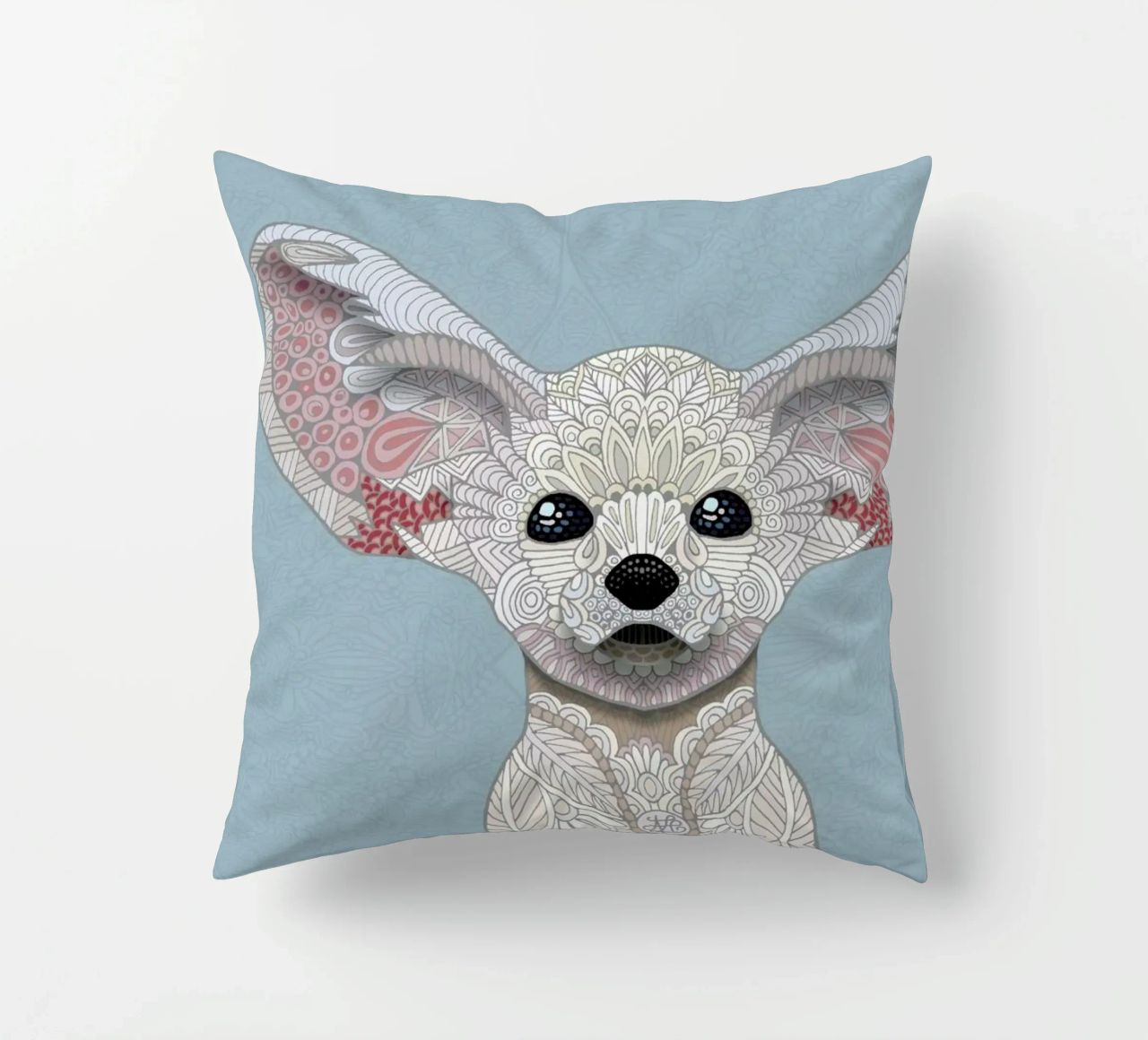 Fennec Fox cuscino da Angelika Parker