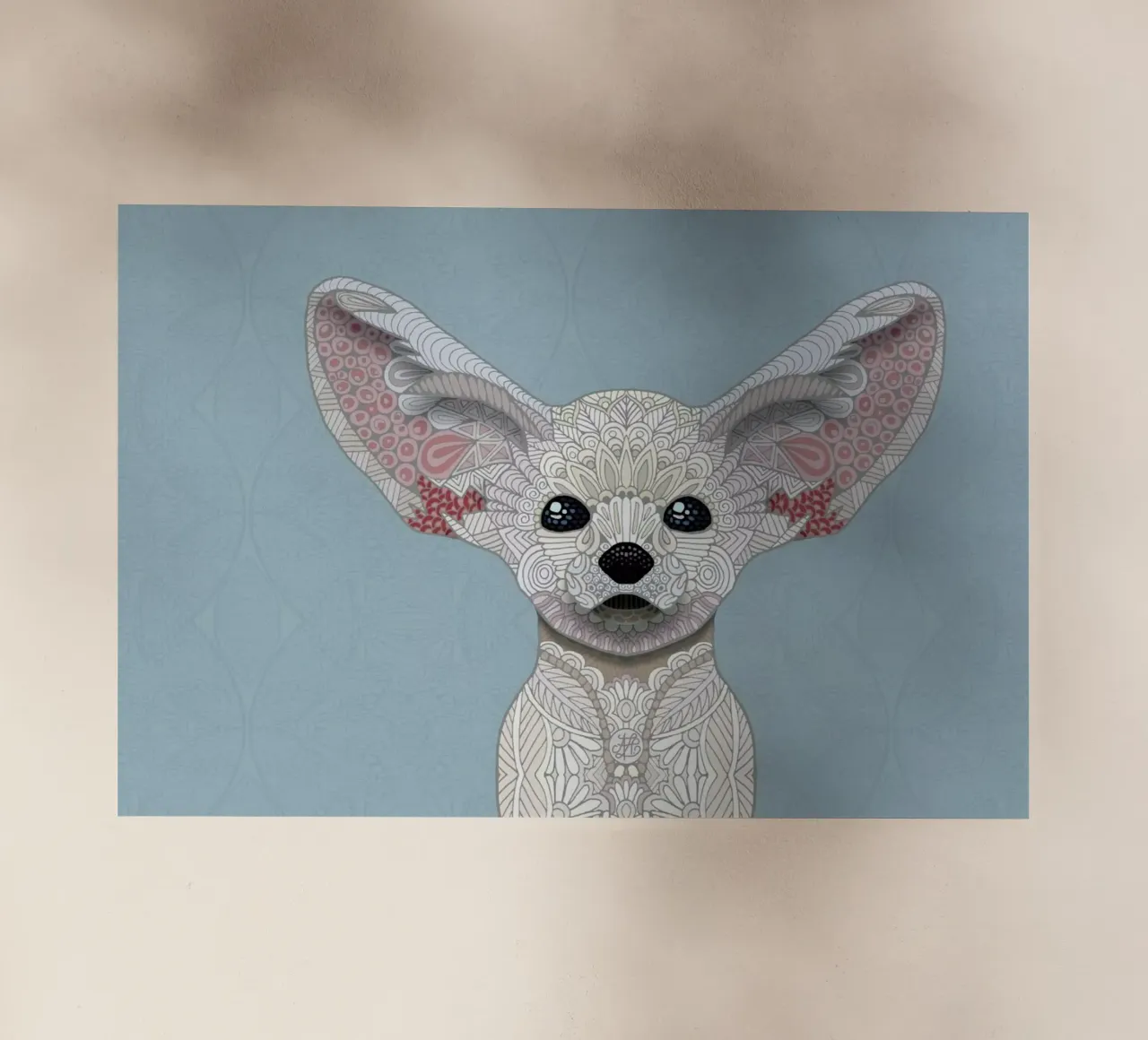 Fennec Fox pellicola backlit da Angelika Parker