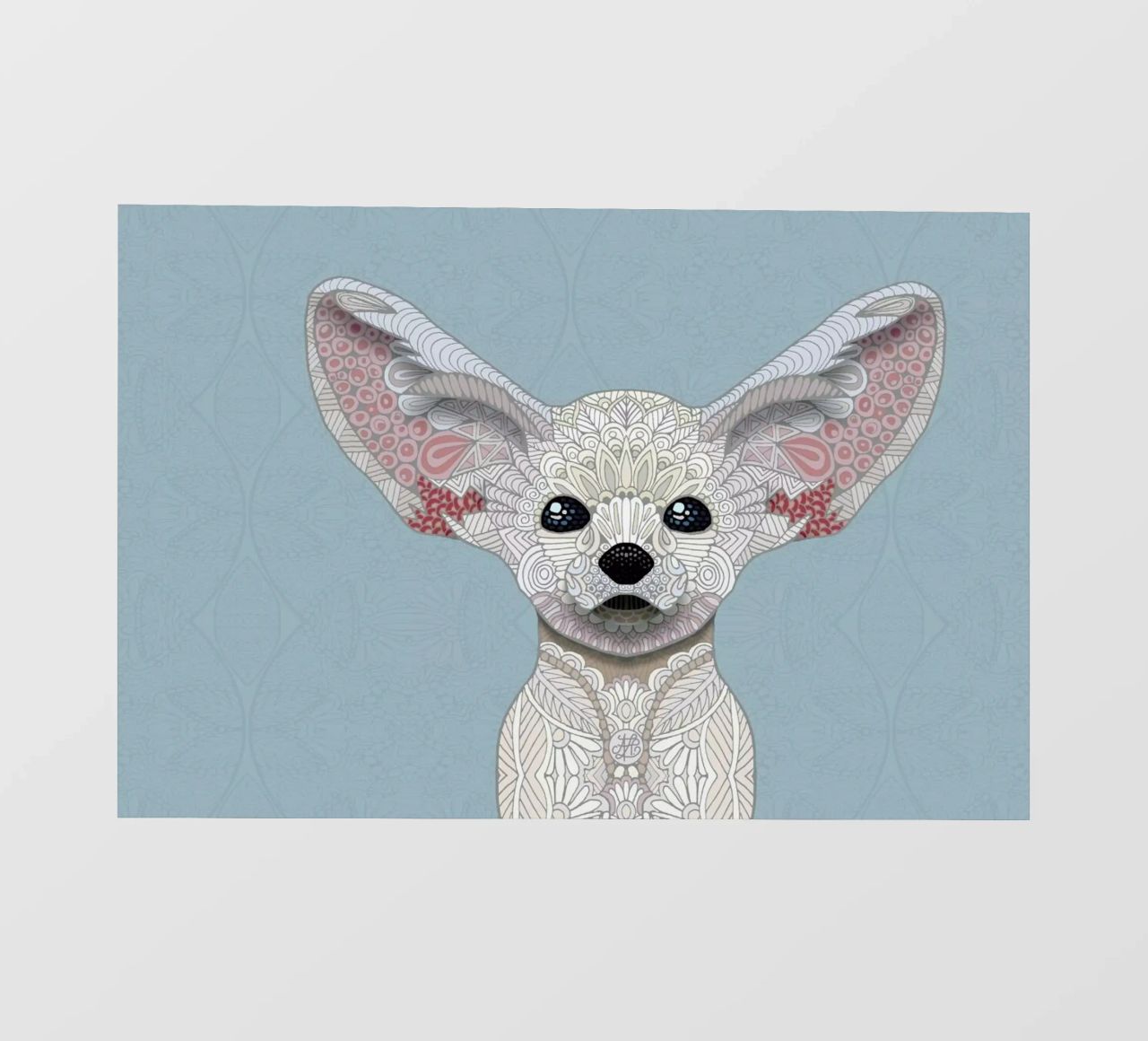 Fennec Fox pellicola backlit da Angelika Parker
