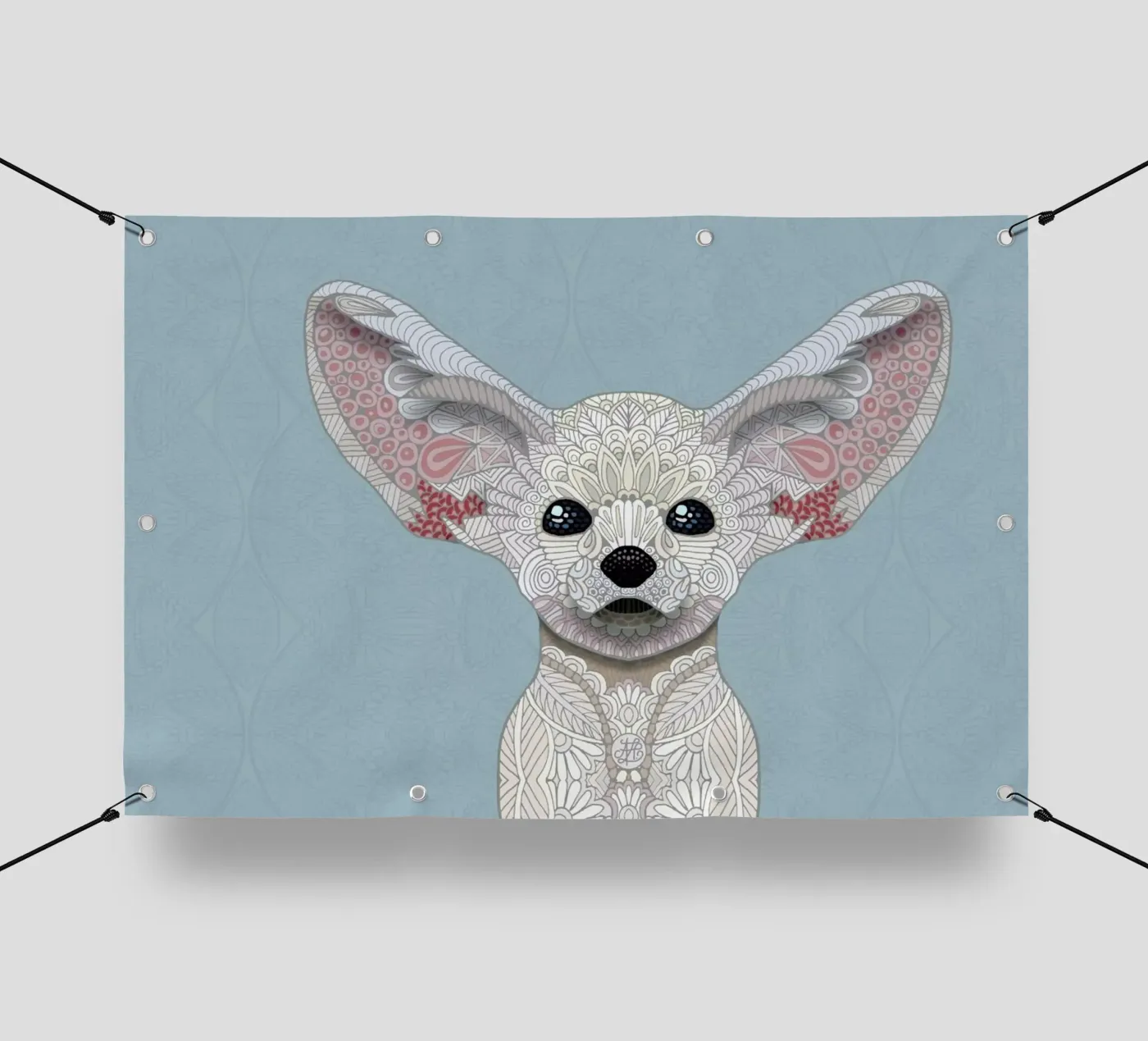 Fennec Fox telo in pvc da Angelika Parker