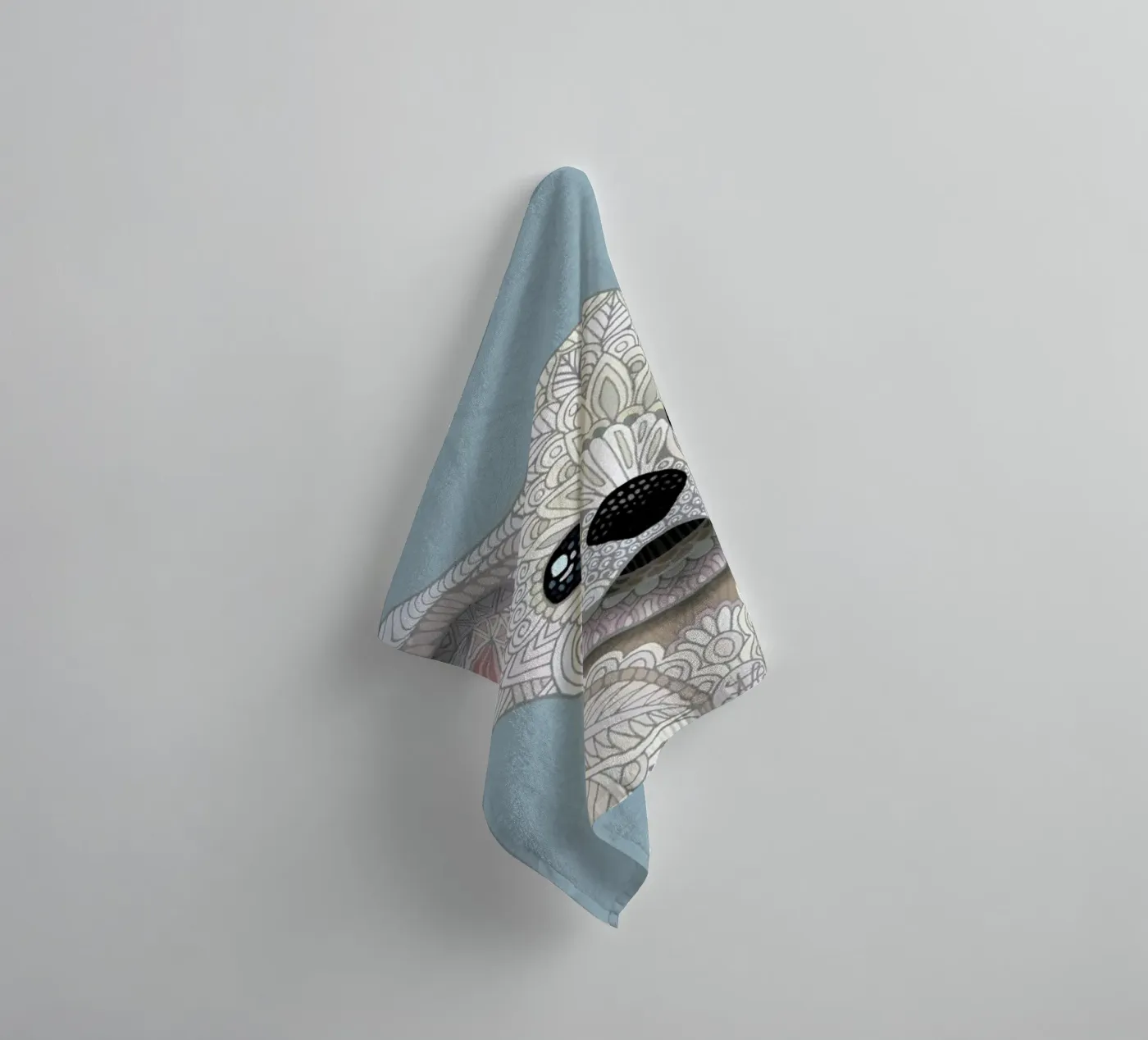 Fennec Fox badhanddoek van Angelika Parker