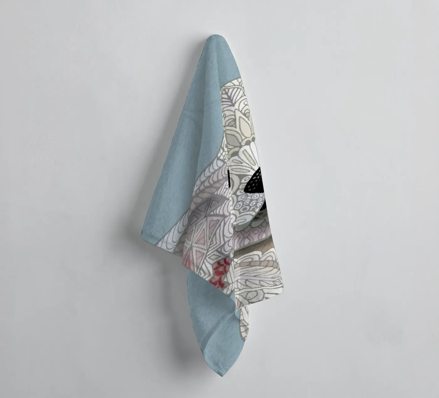 Fennec Fox badhanddoek van Angelika Parker