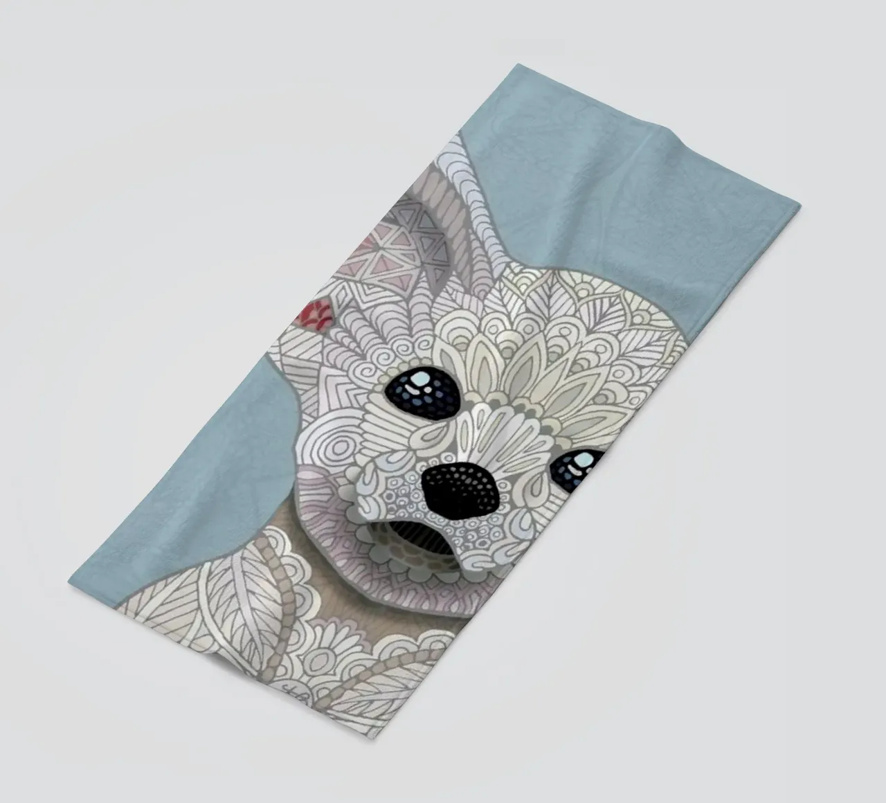Fennec Fox beach towel by Angelika Parker
