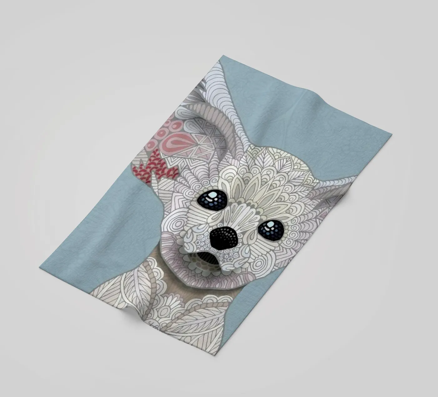 Fennec Fox Strandtuch von Angelika Parker