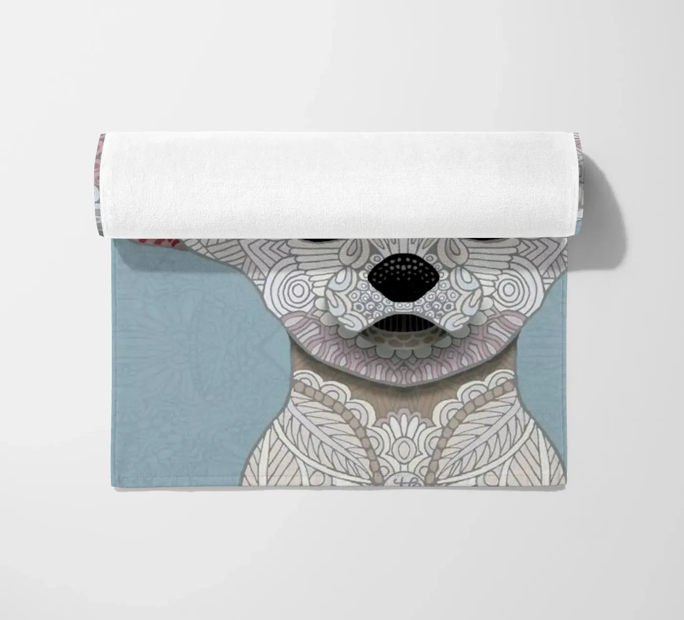 Fennec Fox Strandtuch von Angelika Parker