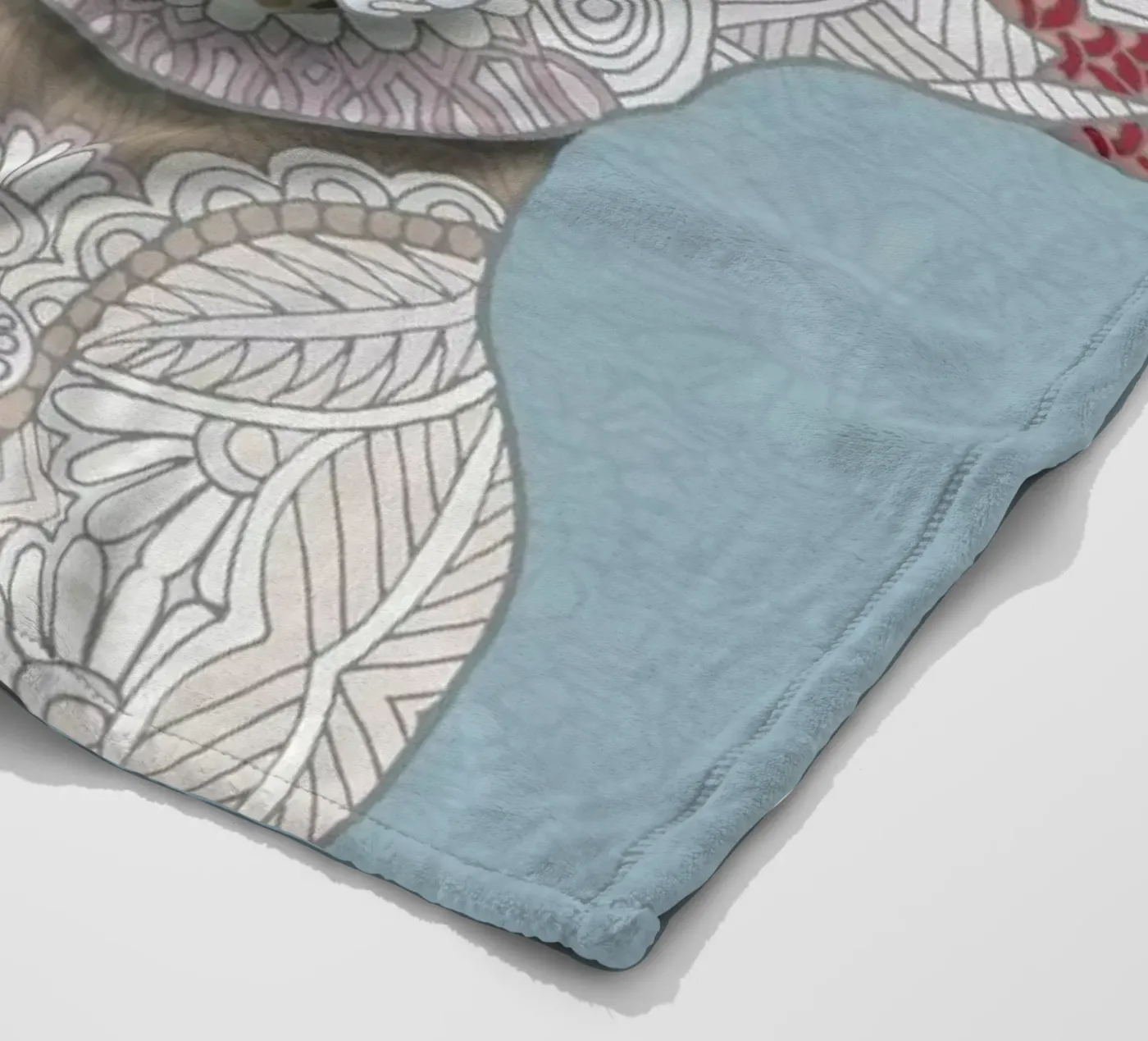 Fennec Fox coperta in pile da Angelika Parker