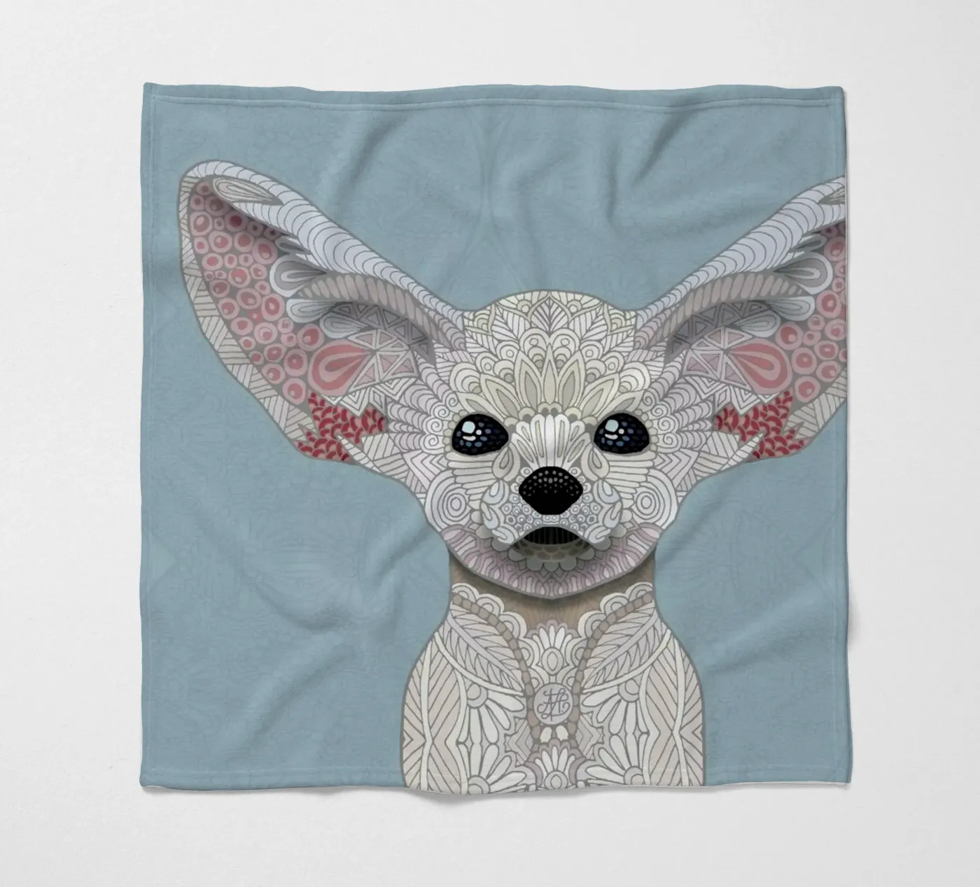 Fennec Fox Fleecedecke von Angelika Parker