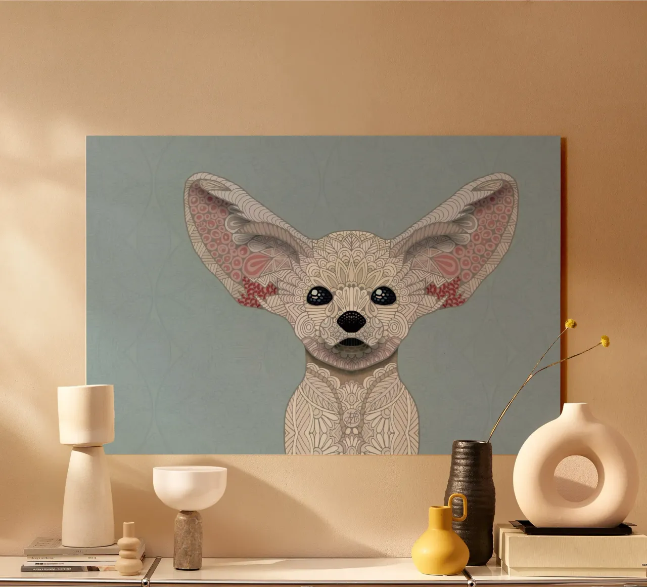 Fennec Fox plexiglass da Angelika Parker