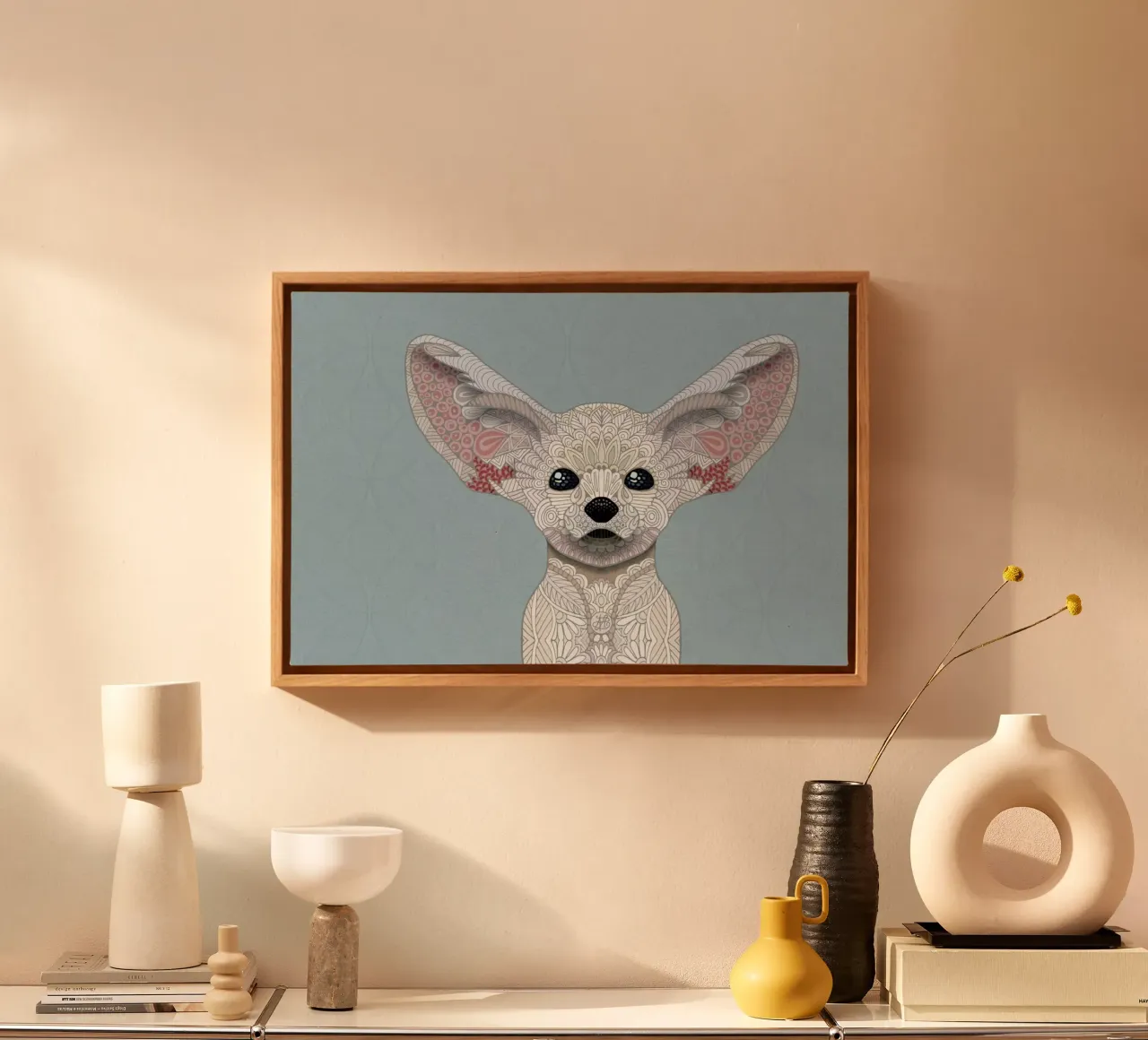 Fennec Fox tela da Angelika Parker