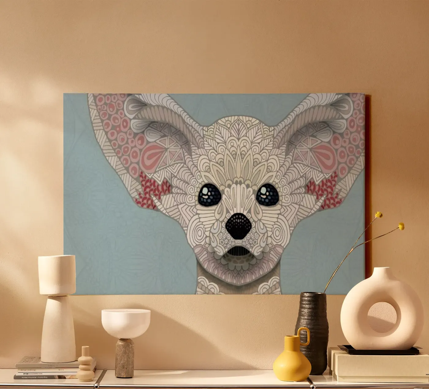 Fennec Fox tela da Angelika Parker