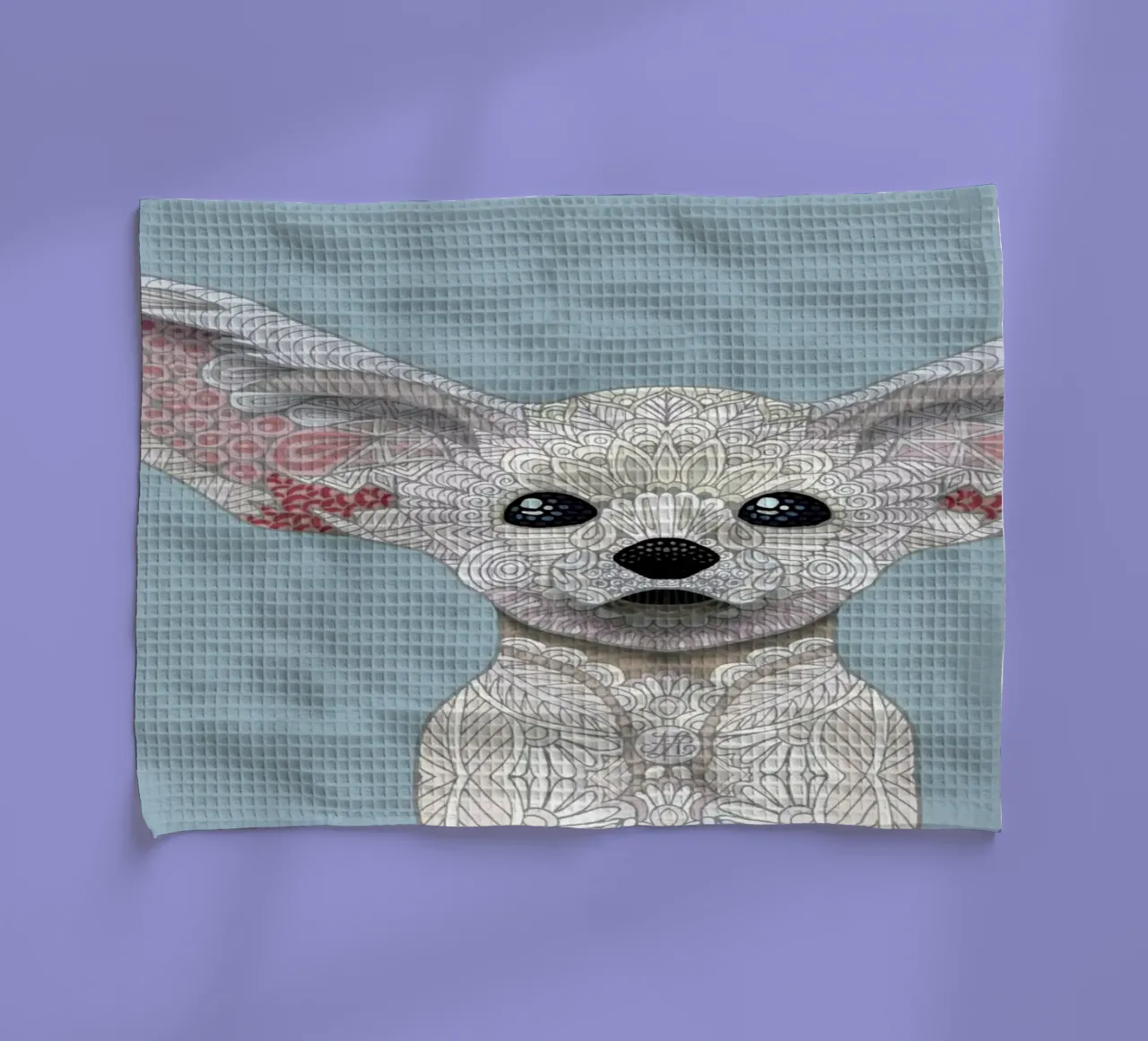 Fennec Fox torchon de Angelika Parker