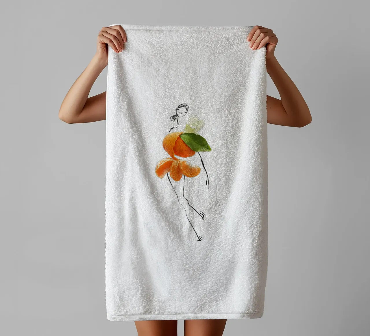 L'Orange asciugamano da bagno da Gretchen Roehrs