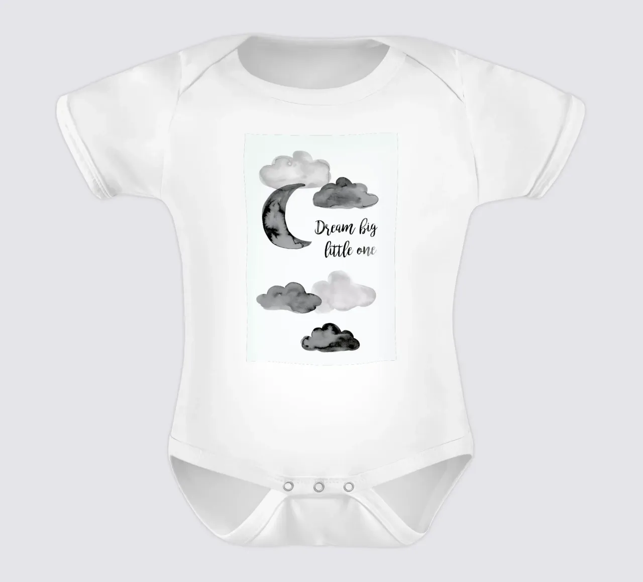 Dream Big Little One body neonato maniche corte da BlauMaschine