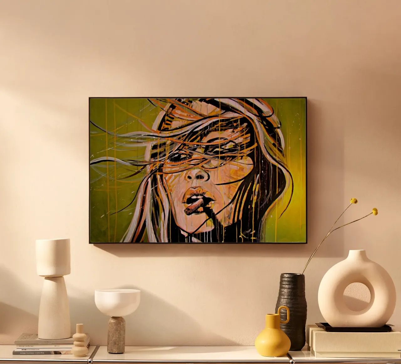 in the Wind plexiglass da Happy 😃 Art 🎨 by Christine Schnoell