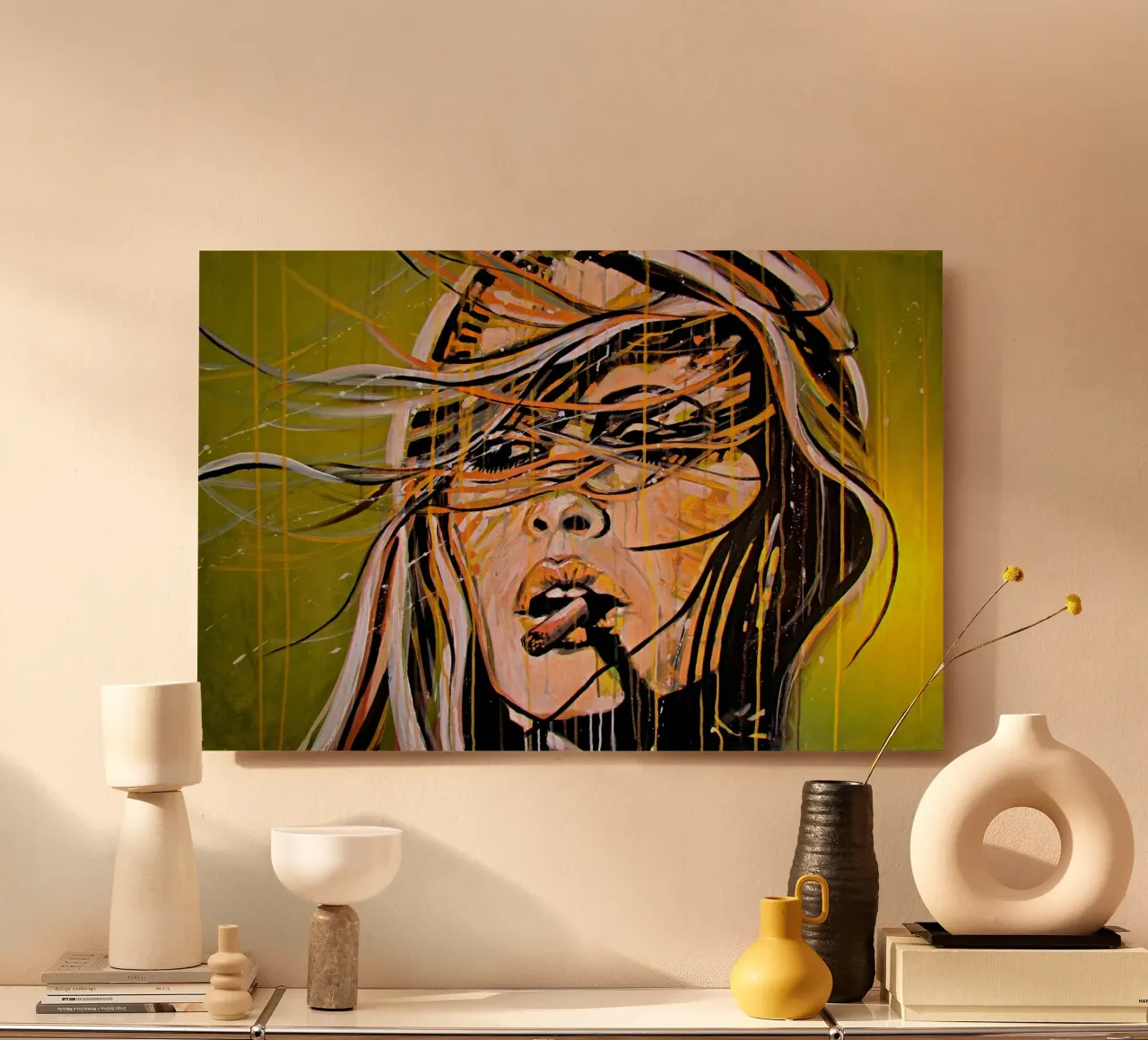 in the Wind alluminio dibond da Happy 😃 Art 🎨 by Christine Schnoell