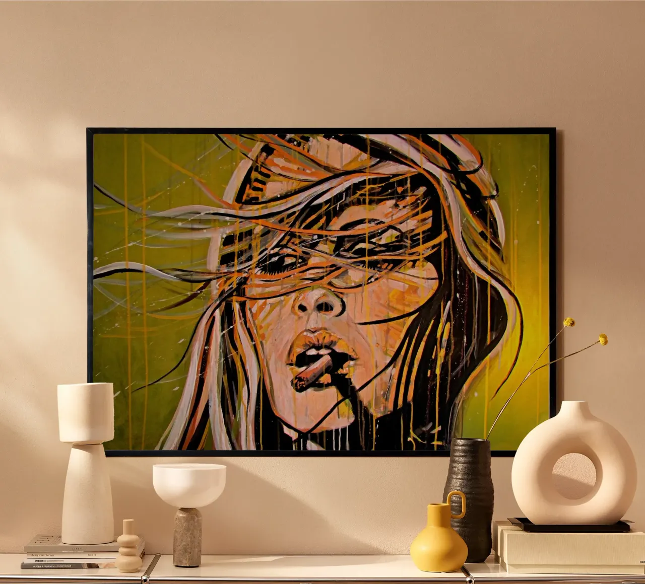 in the Wind carta hahnemühle da Happy 😃 Art 🎨 by Christine Schnoell