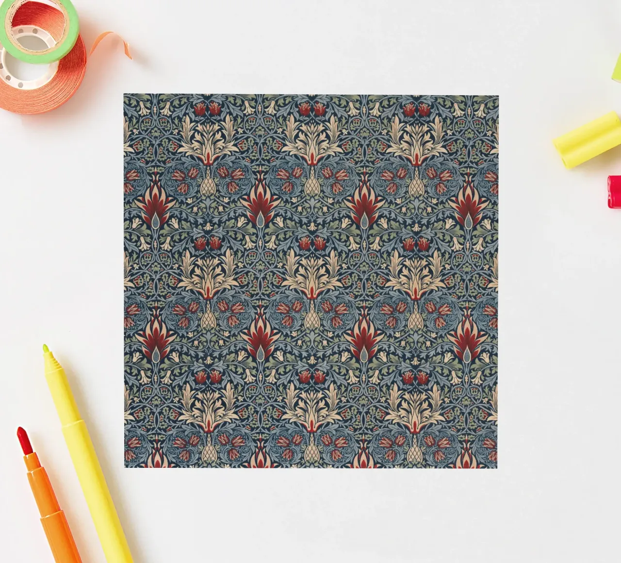 William Morris - Slangenkop sticker van William Store